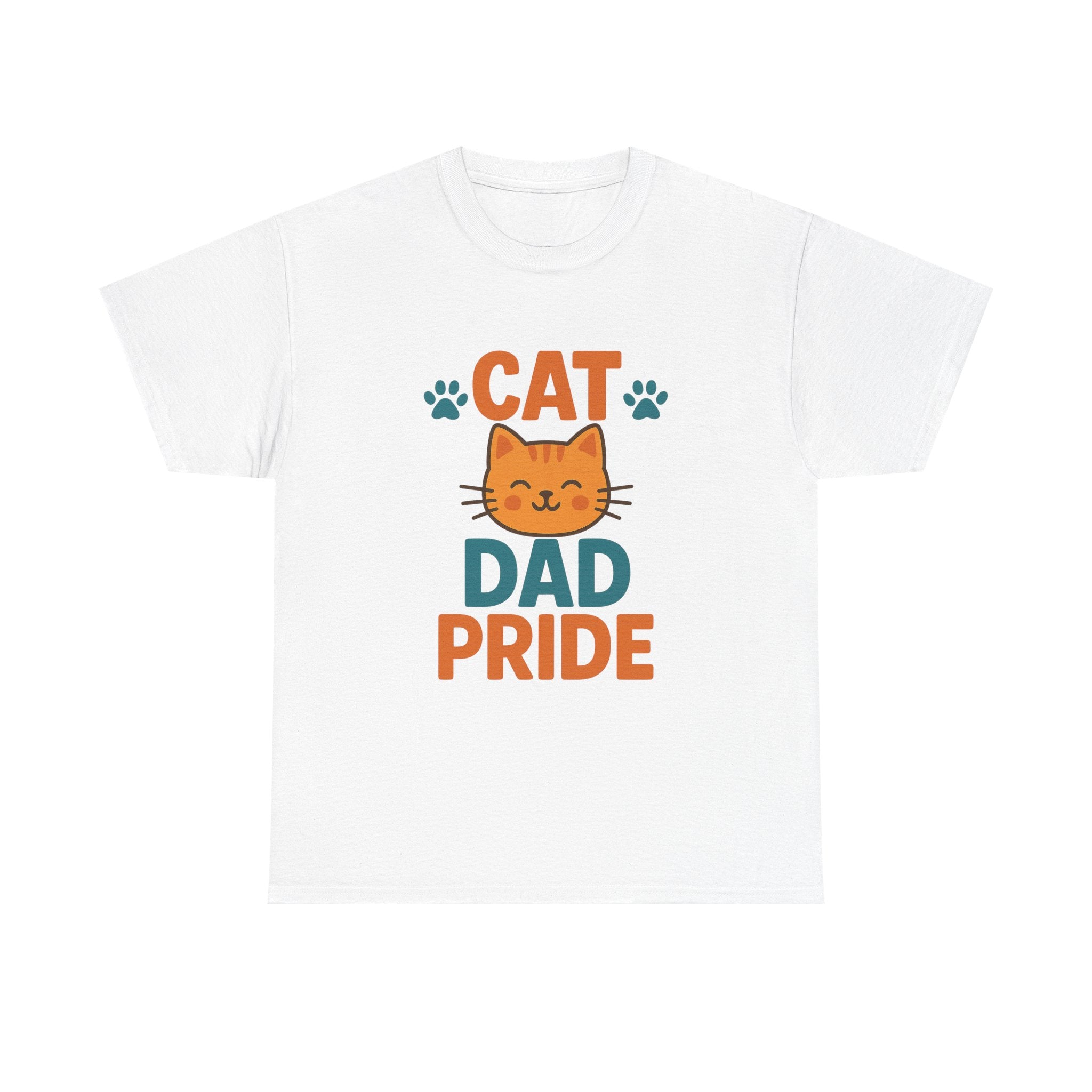 Proud Cat Dad The Legend The Myth T-Shirt | Gift for Him | Graphic Tee