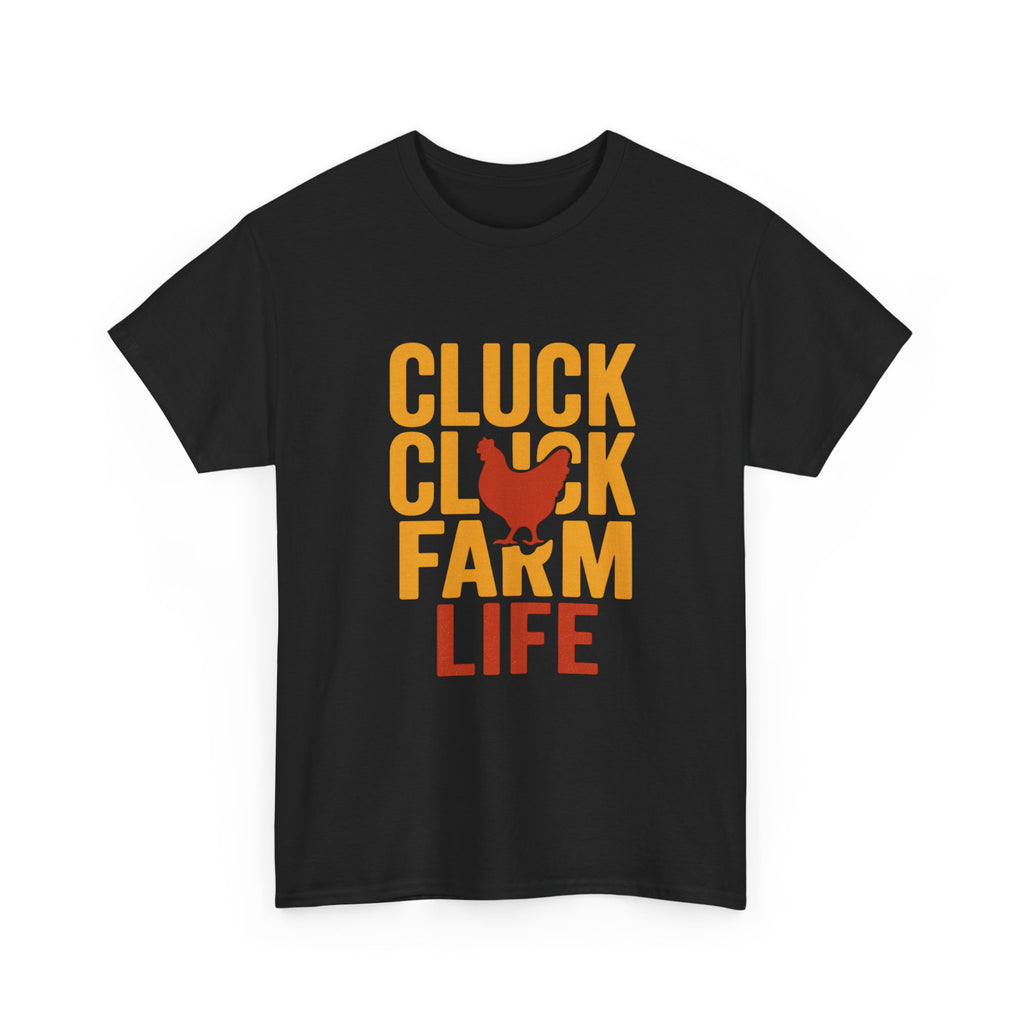 Chicken Lady Cluck Cluck Farm Life T-Shirt | Unique Gift | Graphic Tee