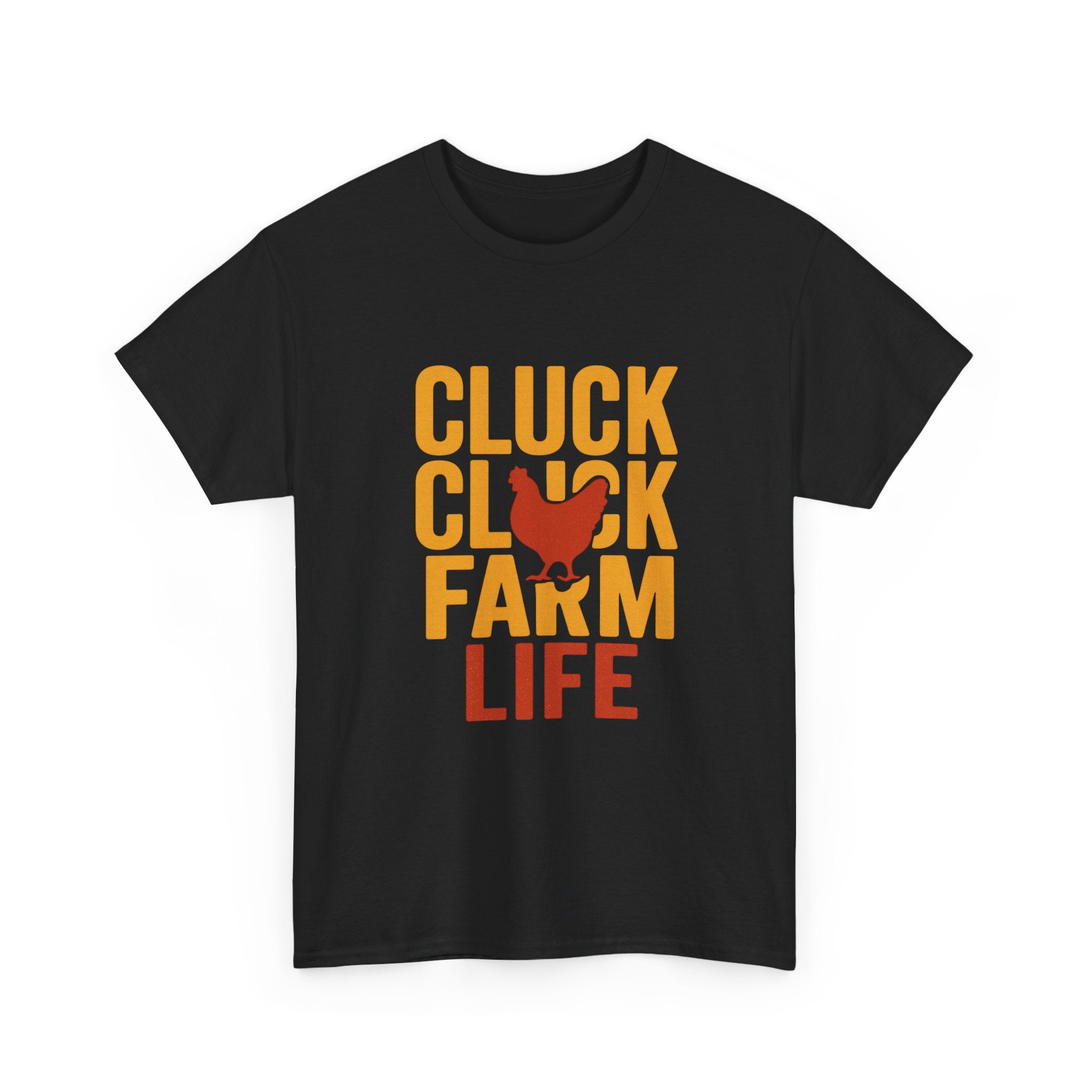 Chicken Lady Cluck Cluck Farm Life T-Shirt | Unique Gift | Graphic Tee