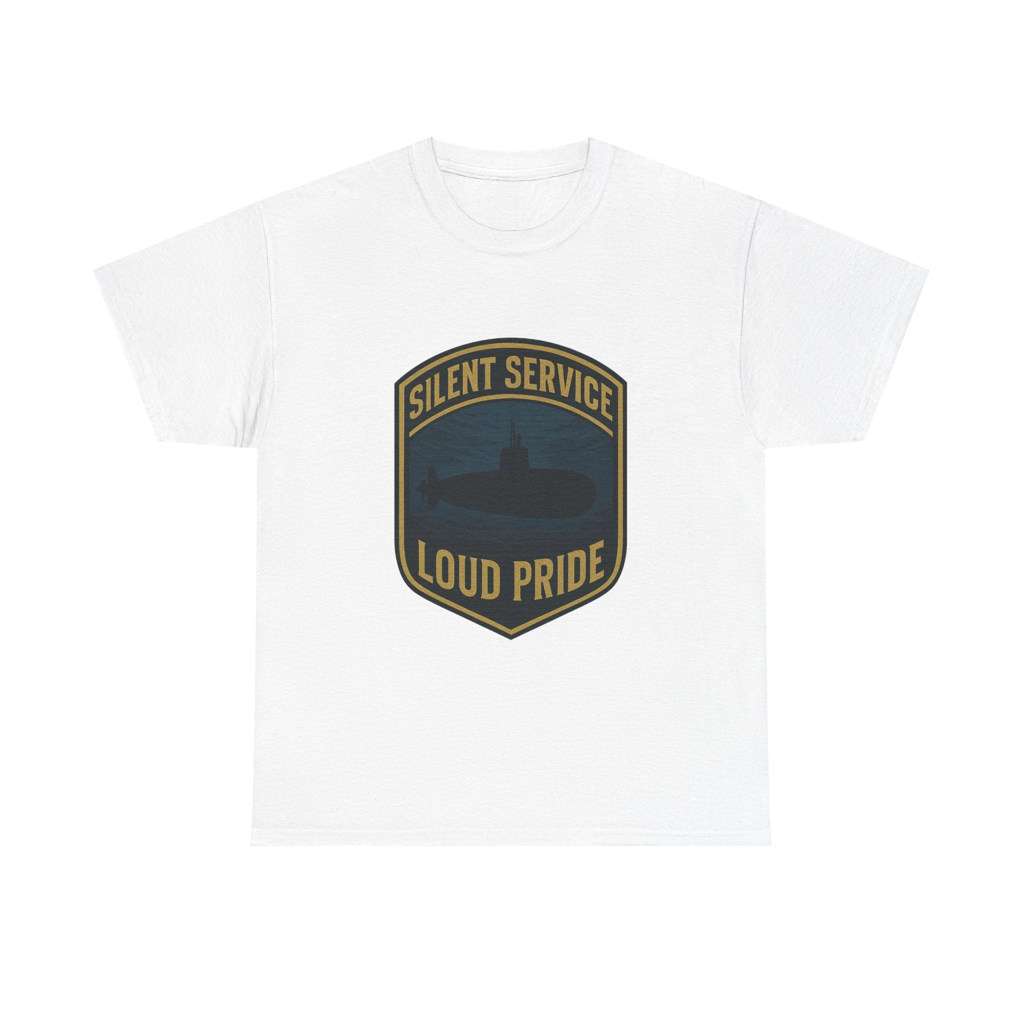 Submarine Veteran Silent Service Loud Pride T-Shirt