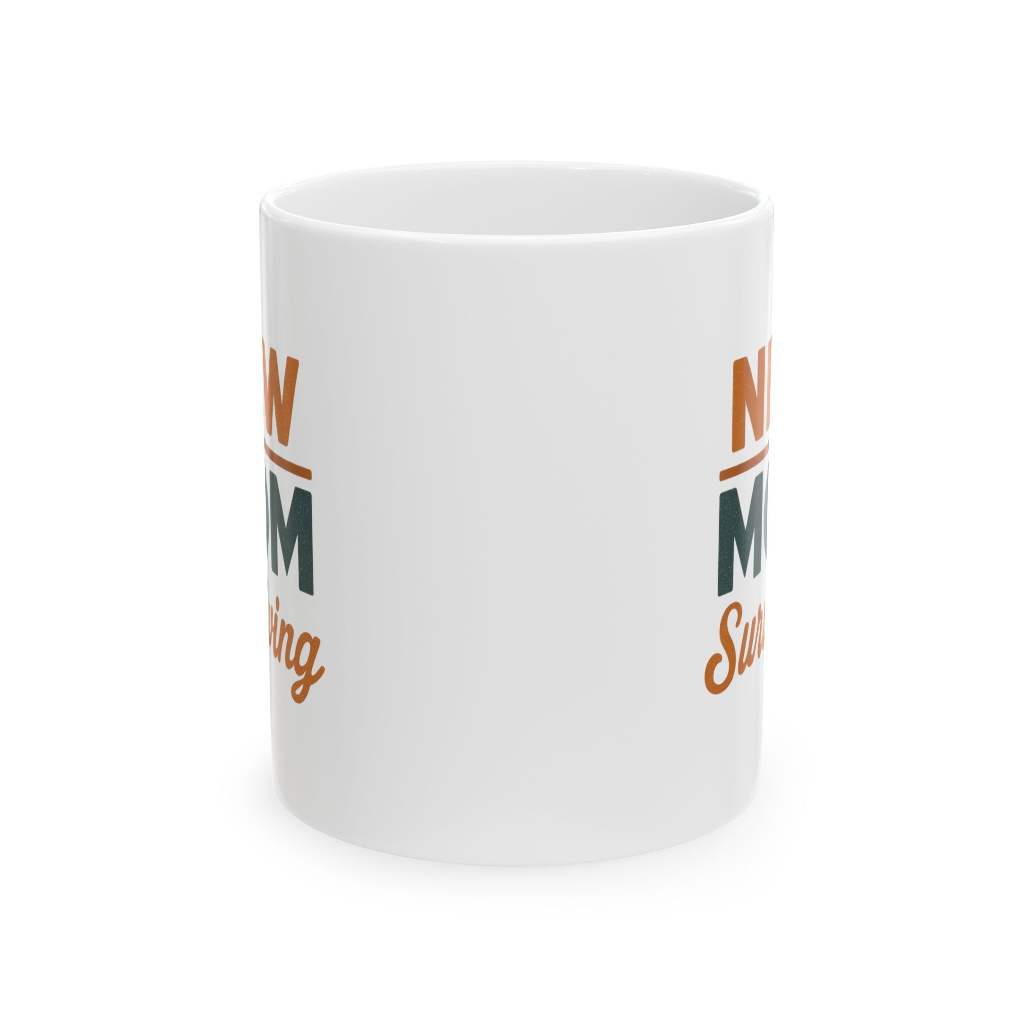 Newborn Mom Boss Level Unlocked Coffee Mug | Funny New Mom Gift | Ceramic Mug