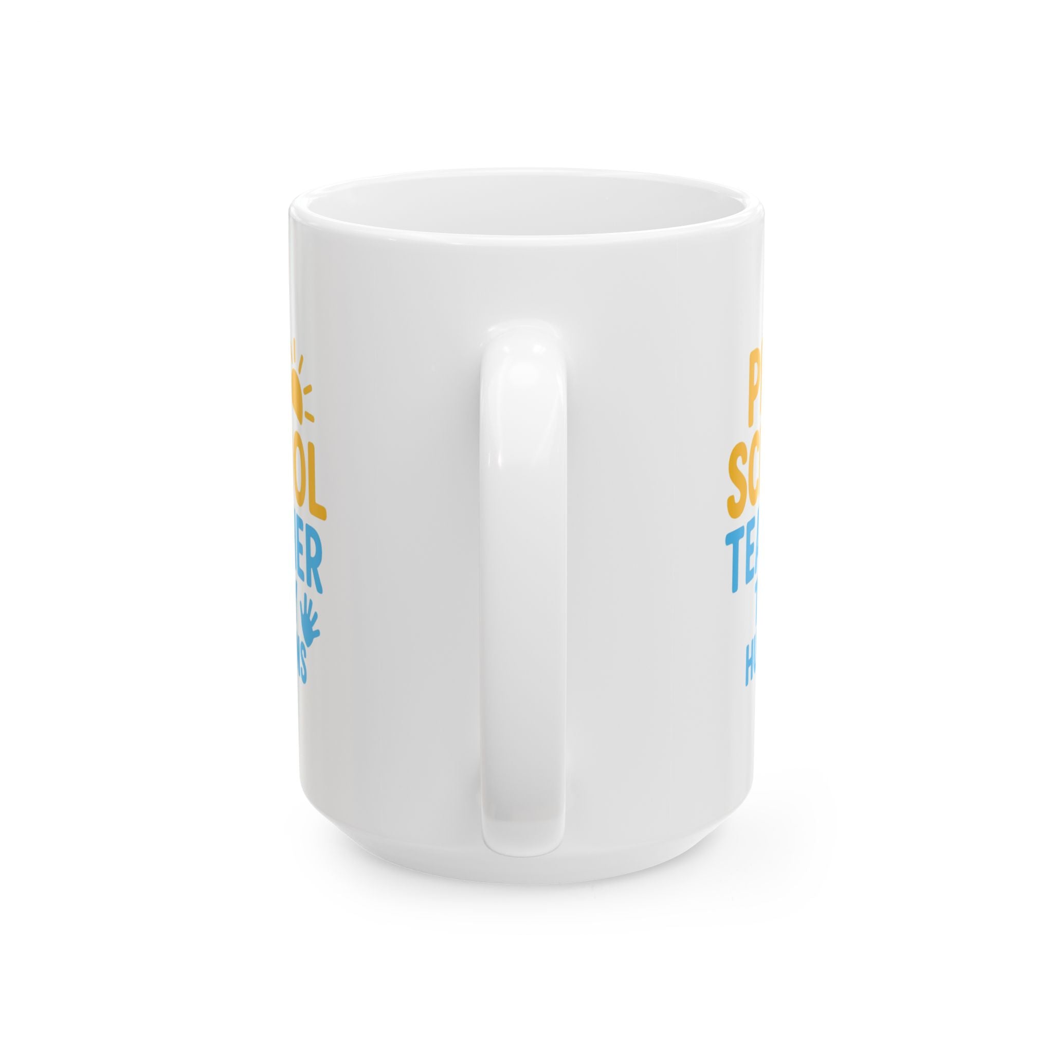 Preschool Teacher Tiny Humans Enormous Patience Coffee Mug | Teacher Gift | Ceramic Mug