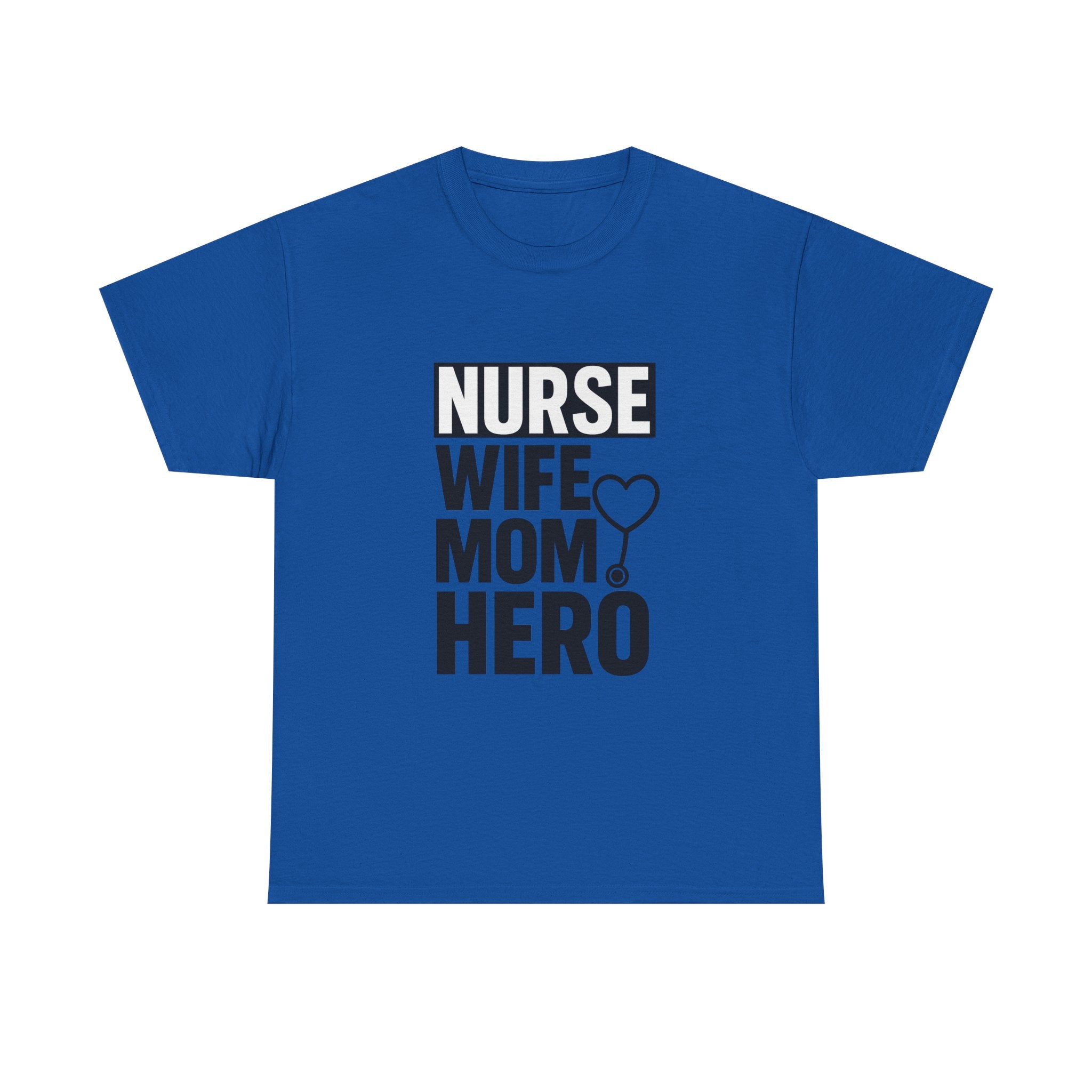 Nurse Wife Mom Hero Medical T-Shirt | Gift for Mom | Graphic Tee