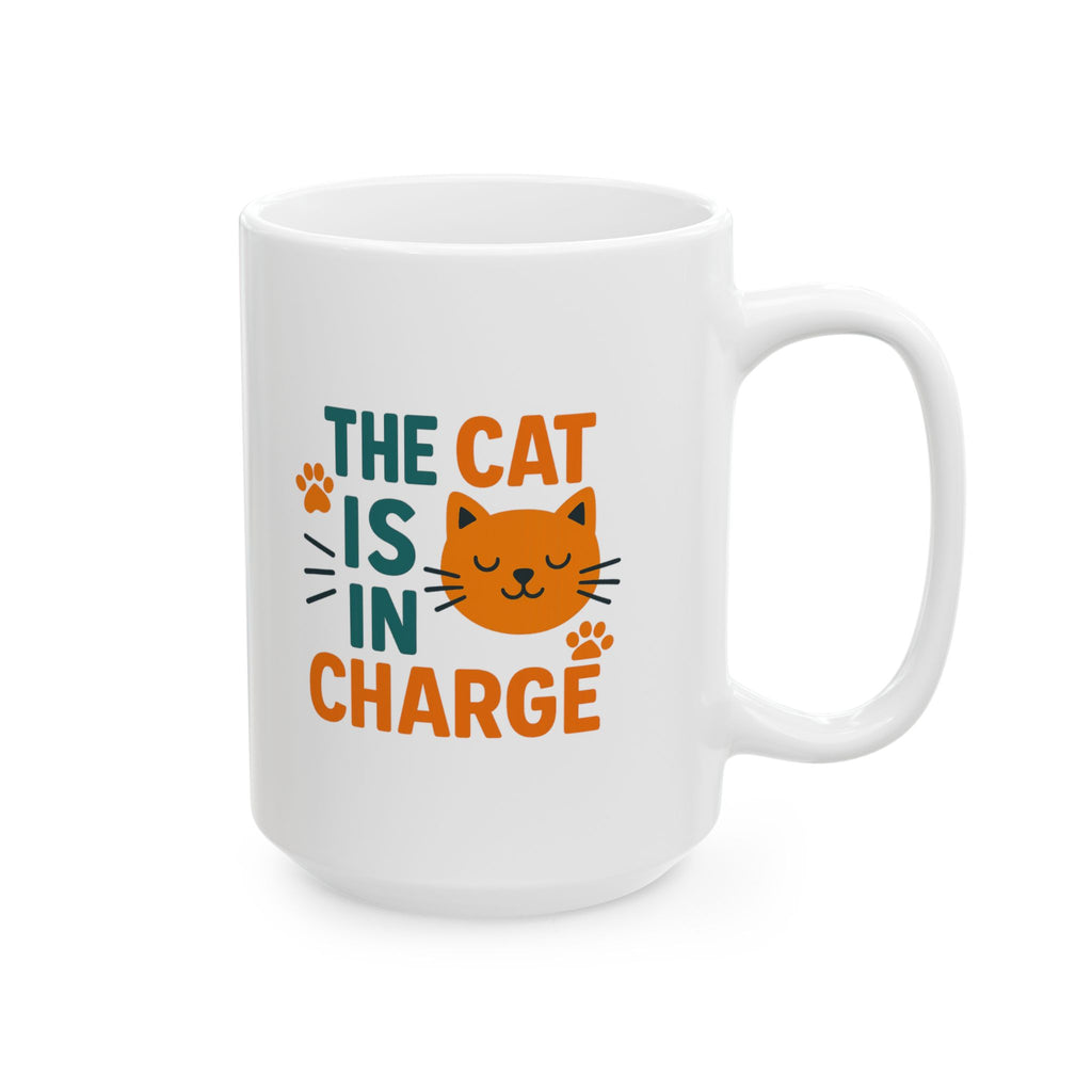 Cat Says No To Mondays Coffee Mug | Funny Cat Lover Gift | Ceramic Mug