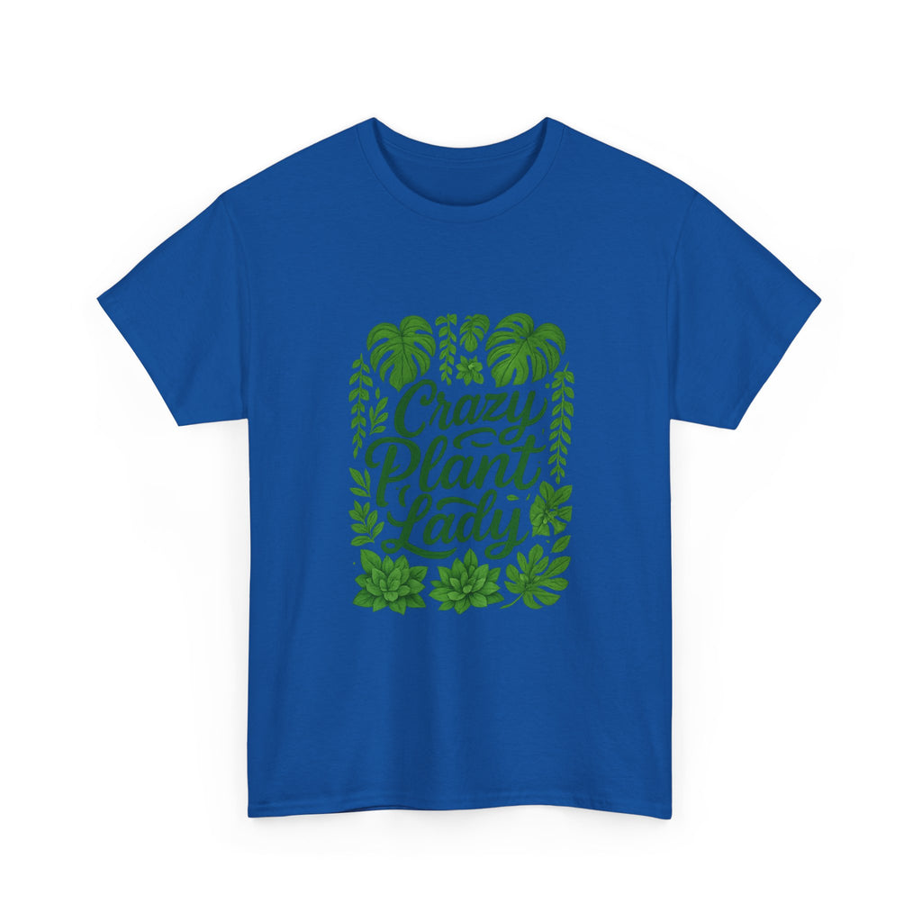Crazy Plant Lady Gardener T-Shirt | Gardener Gift | Graphic Tee
