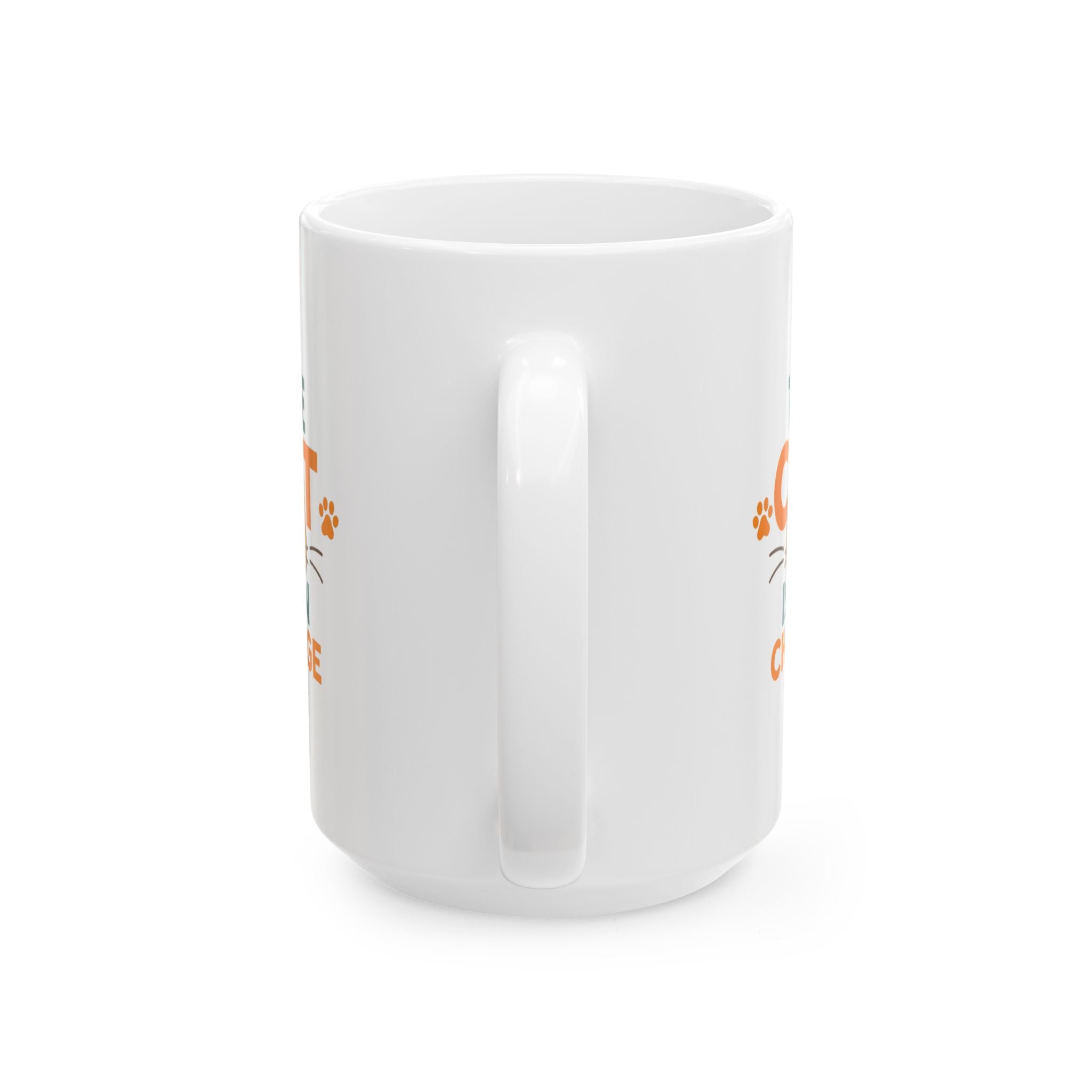 Meow Or Never Coffee Mug | Funny Cat Humor Gift | Ceramic Mug