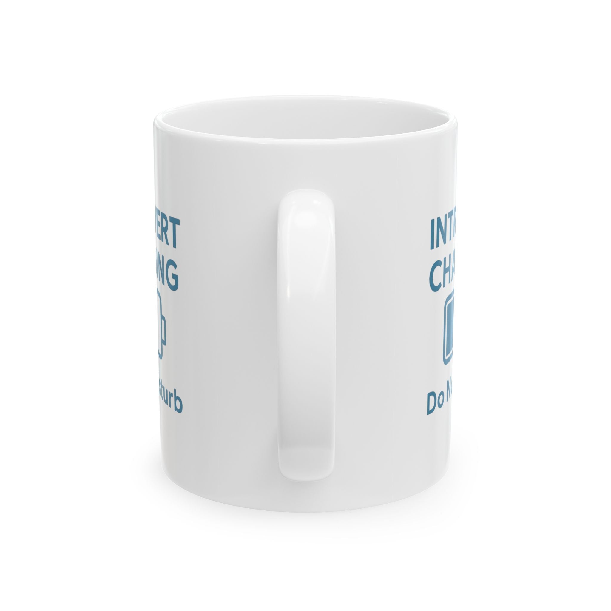 Introvert Charging Please Do Not Disturb Ceramic Mug