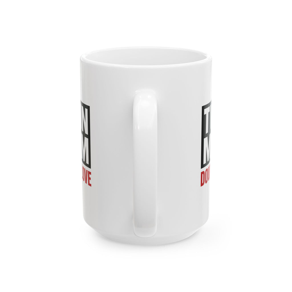 Blessed With Twins Twin Mom Life Coffee Mug | Twin Mom Appreciation | Ceramic Mug