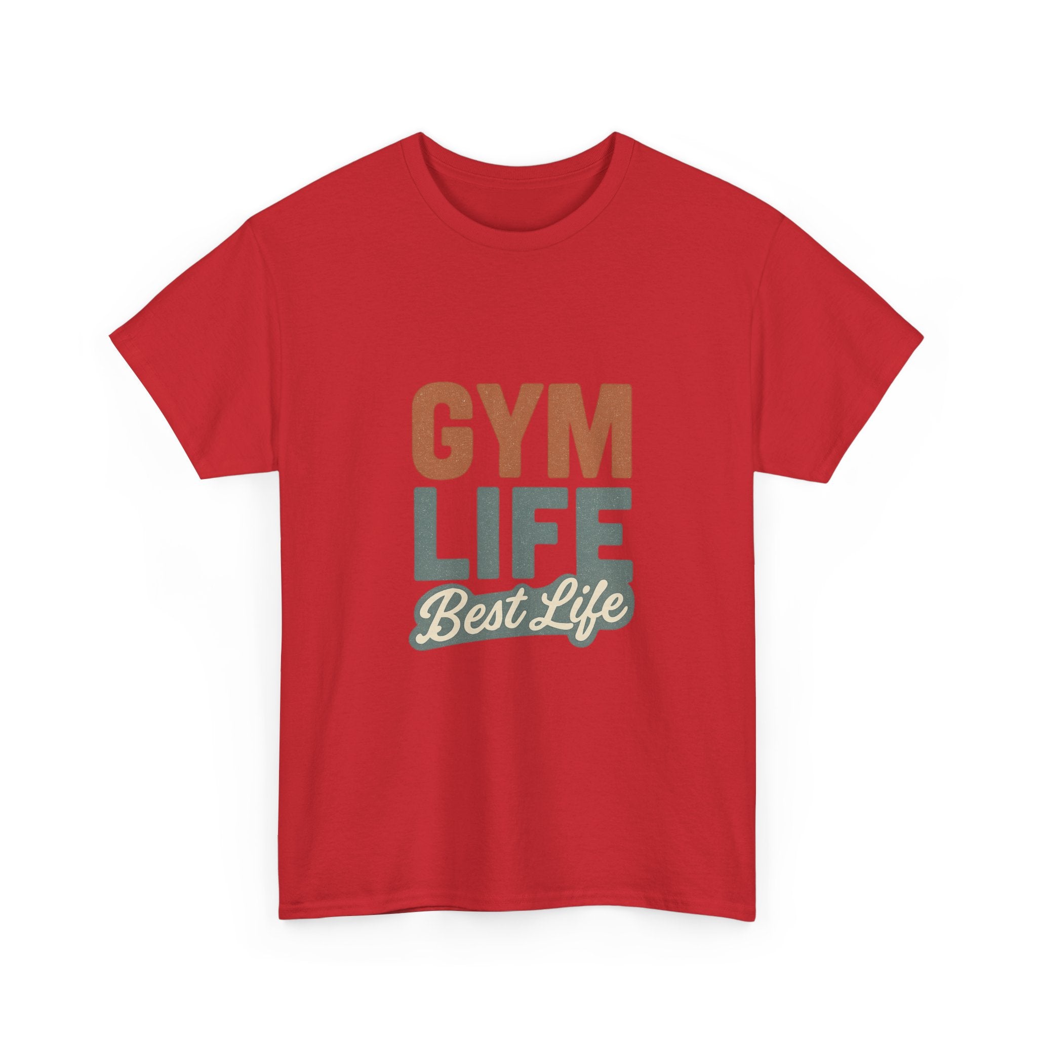Gym Life Is The Best Life T-Shirt | Fitness Appreciation | Graphic Tee