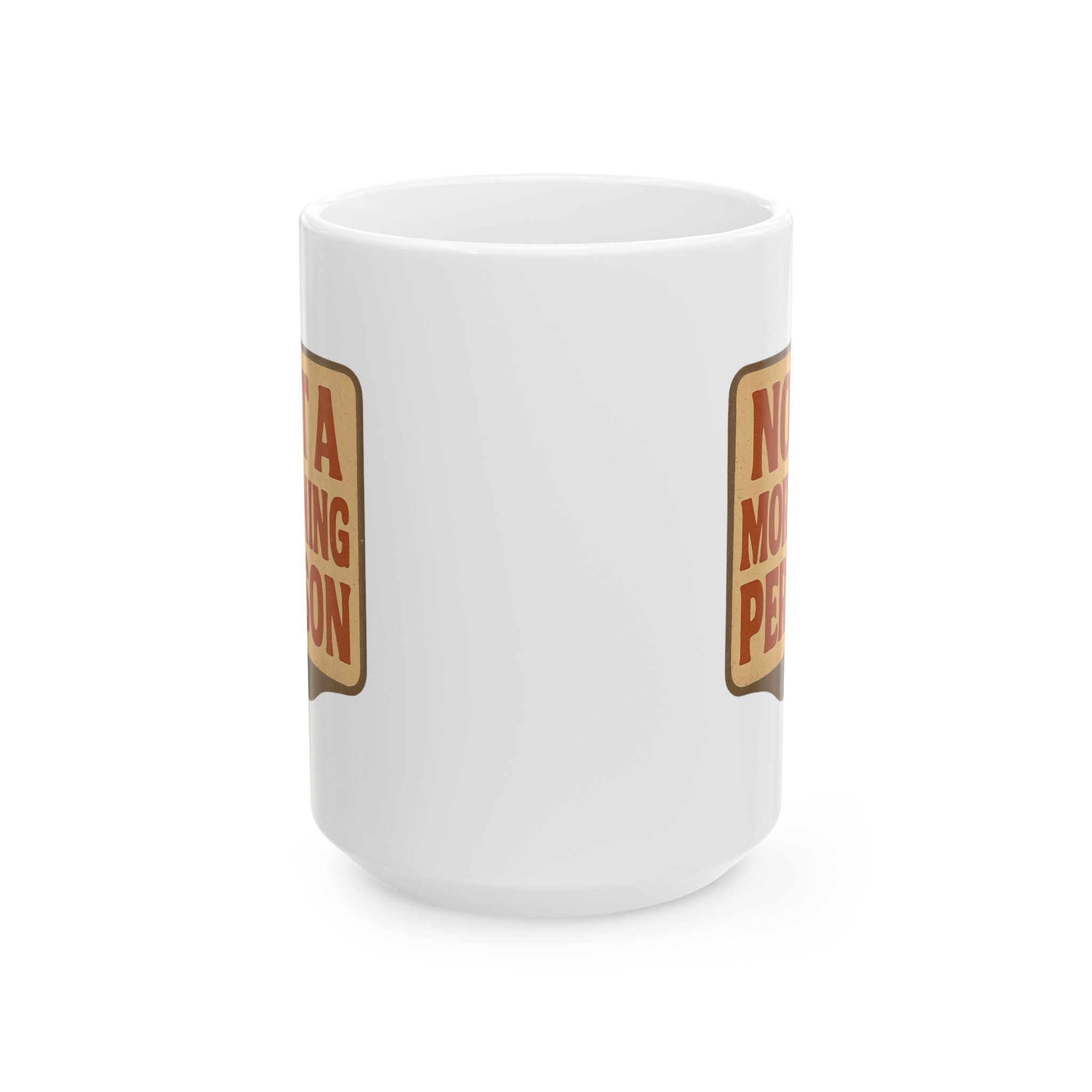 Mornings Should Start At Noon Coffee Mug | Funny Not Morning Person Gift | Ceramic Mug