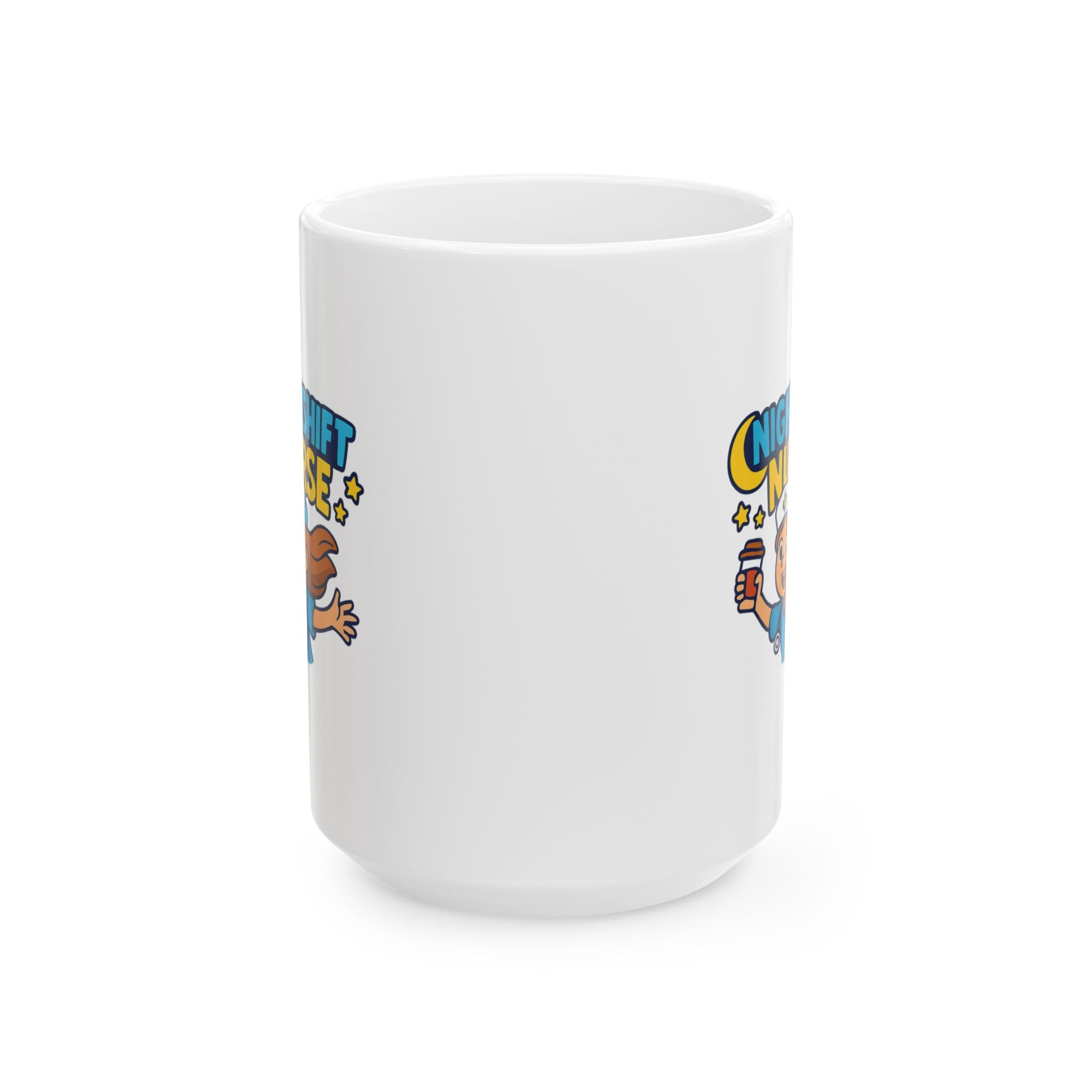 Surviving Night Shift One Coffee At A Time Coffee Mug | Nurse Gift | Ceramic Mug
