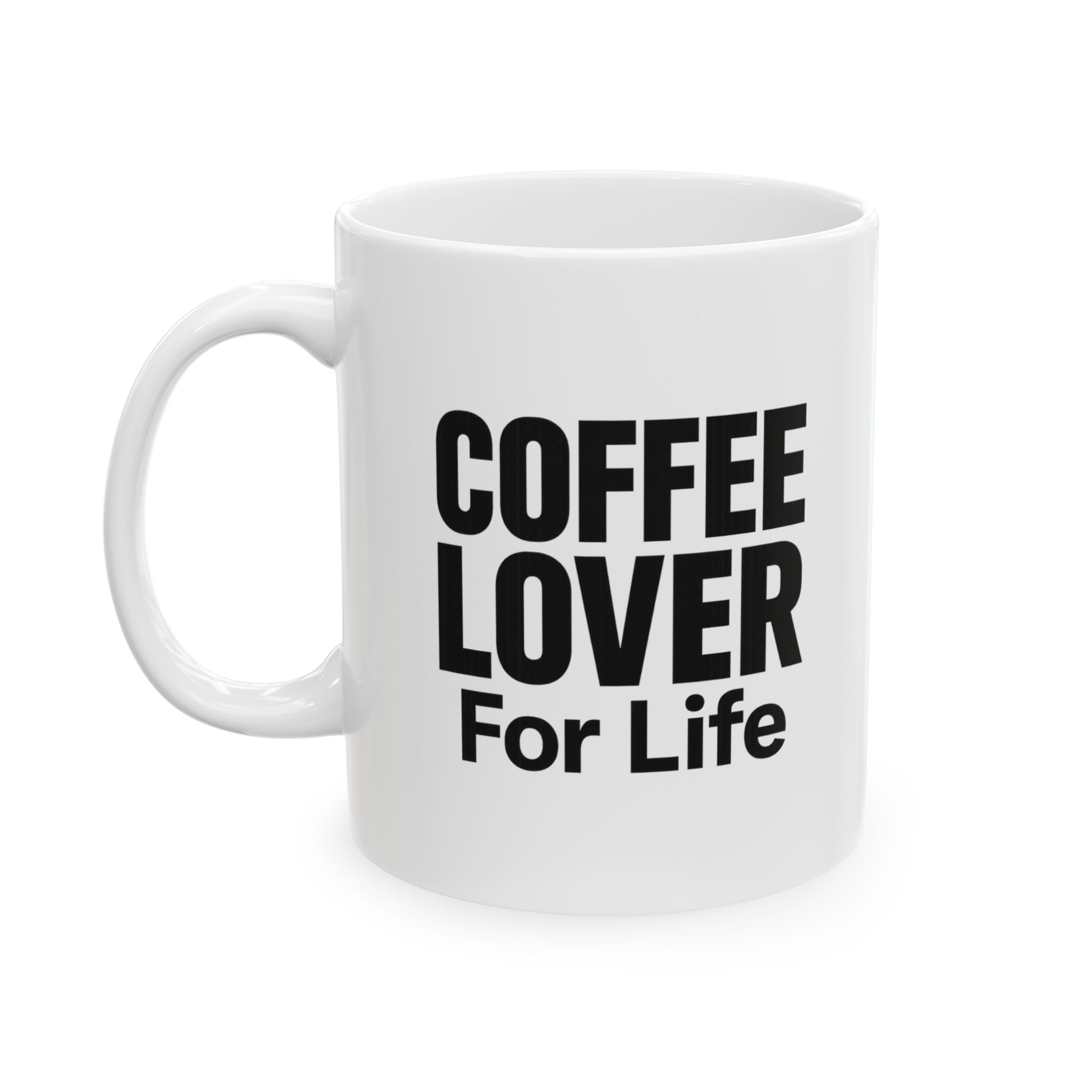 Heart Full Of Coffee Coffee Mug | Coffee Lover Appreciation | Ceramic Mug
