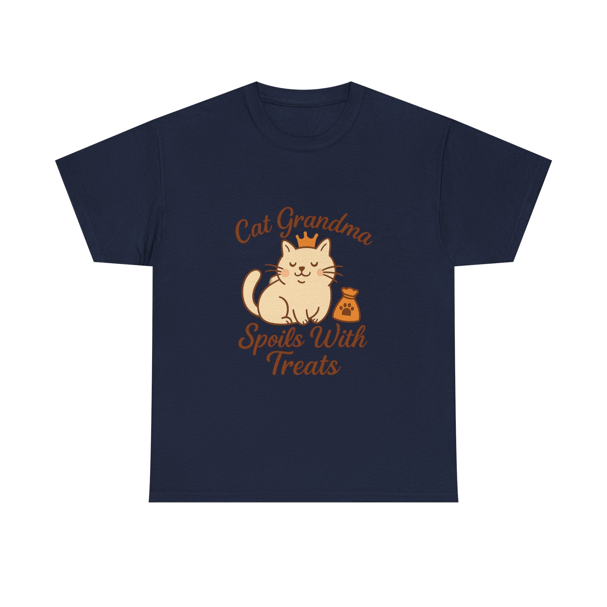Cat Grandma Spoils With Treats T-Shirt | Cat Lover Gift | Graphic Tee