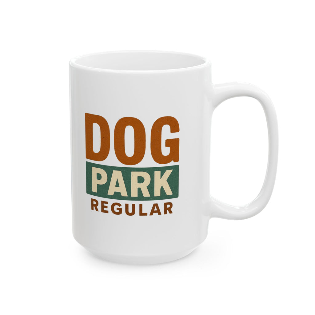Dog Park Regular Est Whenever Coffee Mug | Dog Park Lover Gift | Ceramic Mug