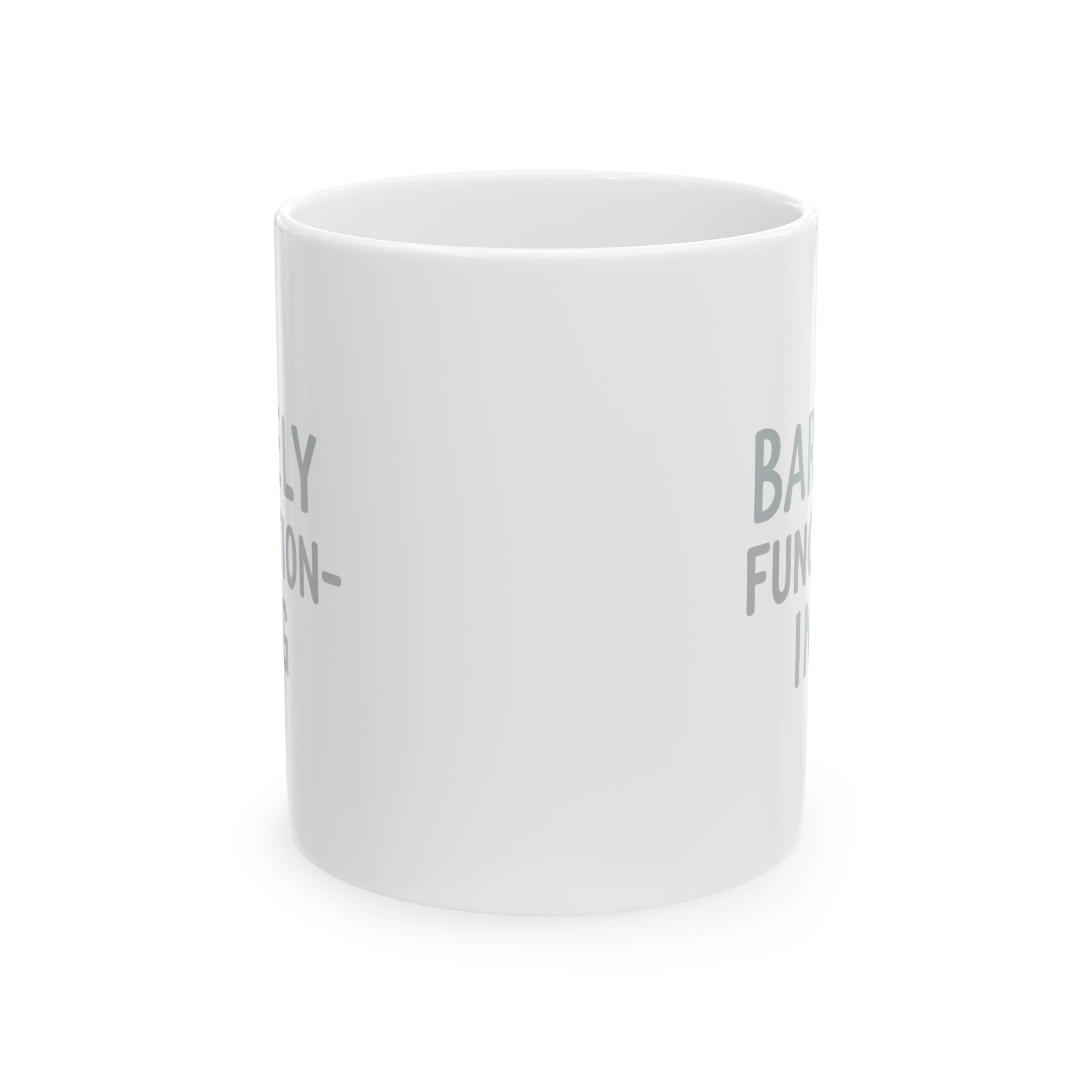 System Status Barely Online Send Coffee Coffee Mug | Funny Gift | Ceramic Mug