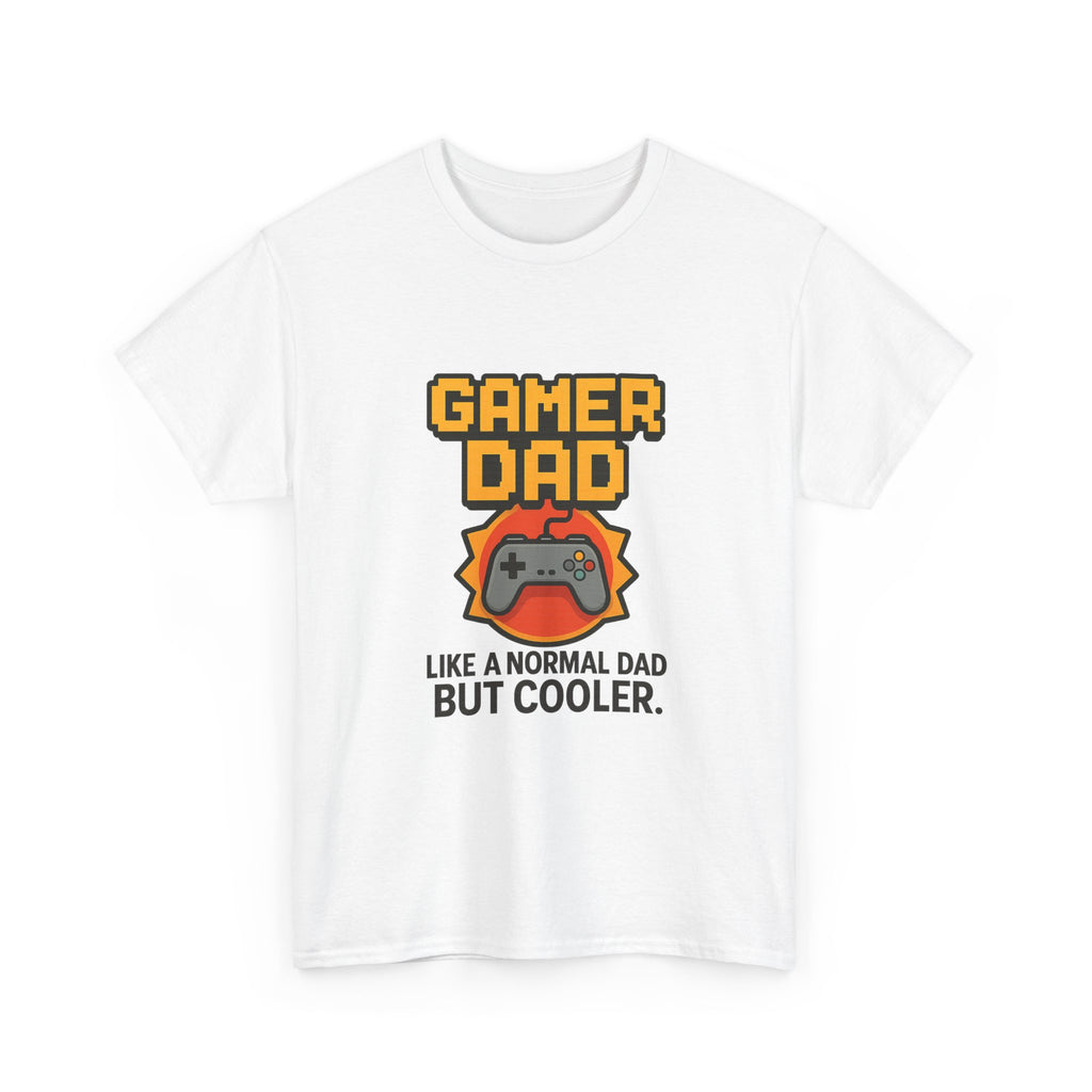 Gamer Dad Like A Normal Dad But Cooler T-Shirt | Gift for Dad | Graphic Tee