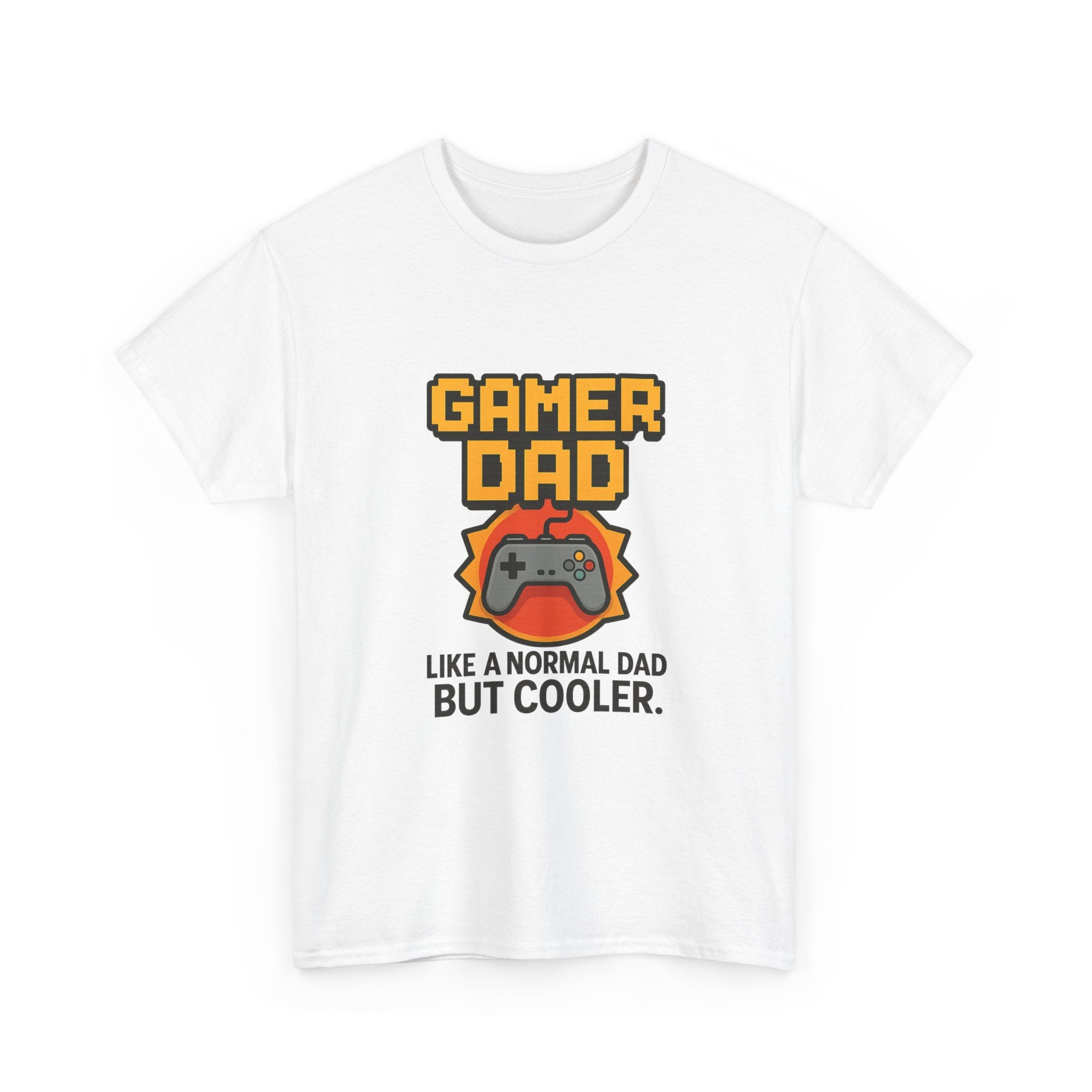 Gamer Dad Like A Normal Dad But Cooler T-Shirt | Gift for Dad | Graphic Tee