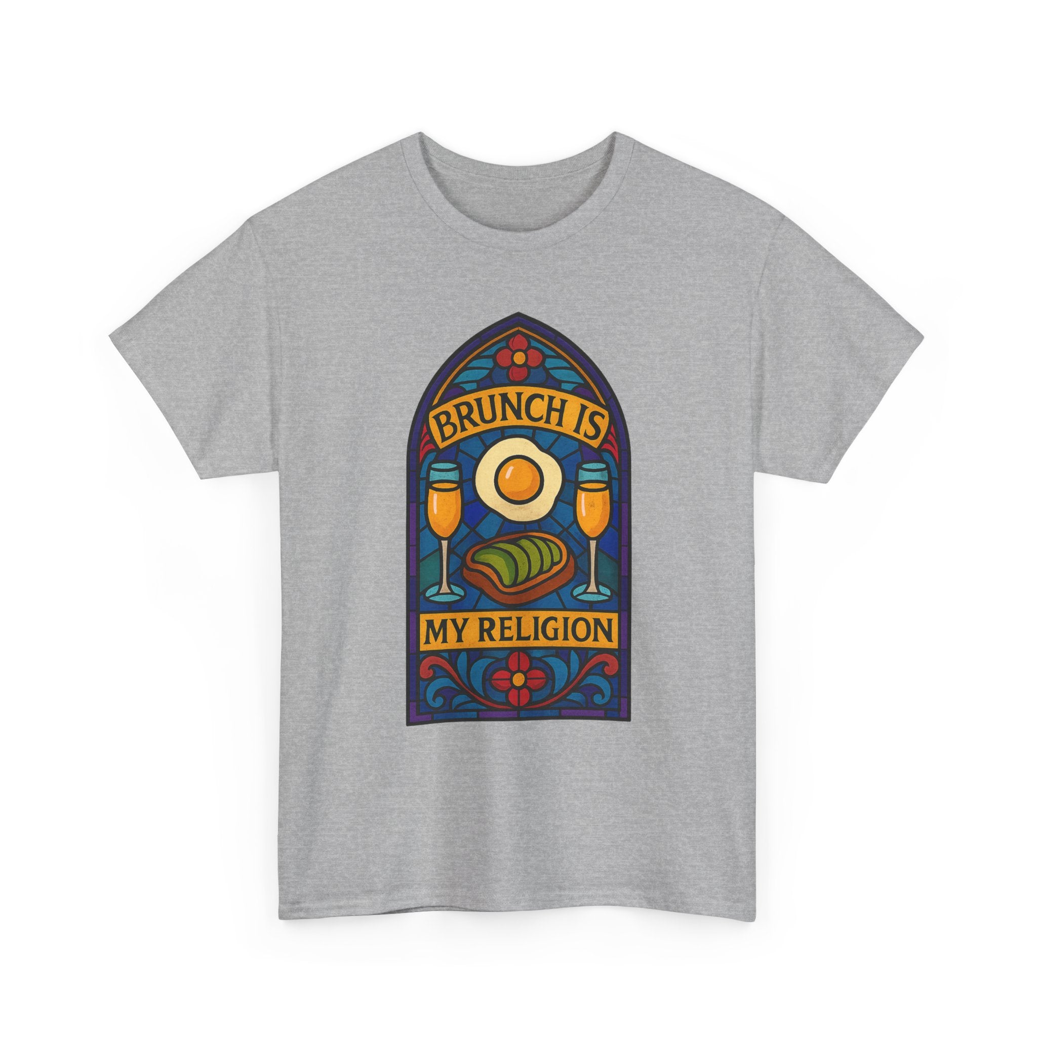 Brunch Is My Religion T-Shirt | Unique Gift | Graphic Tee