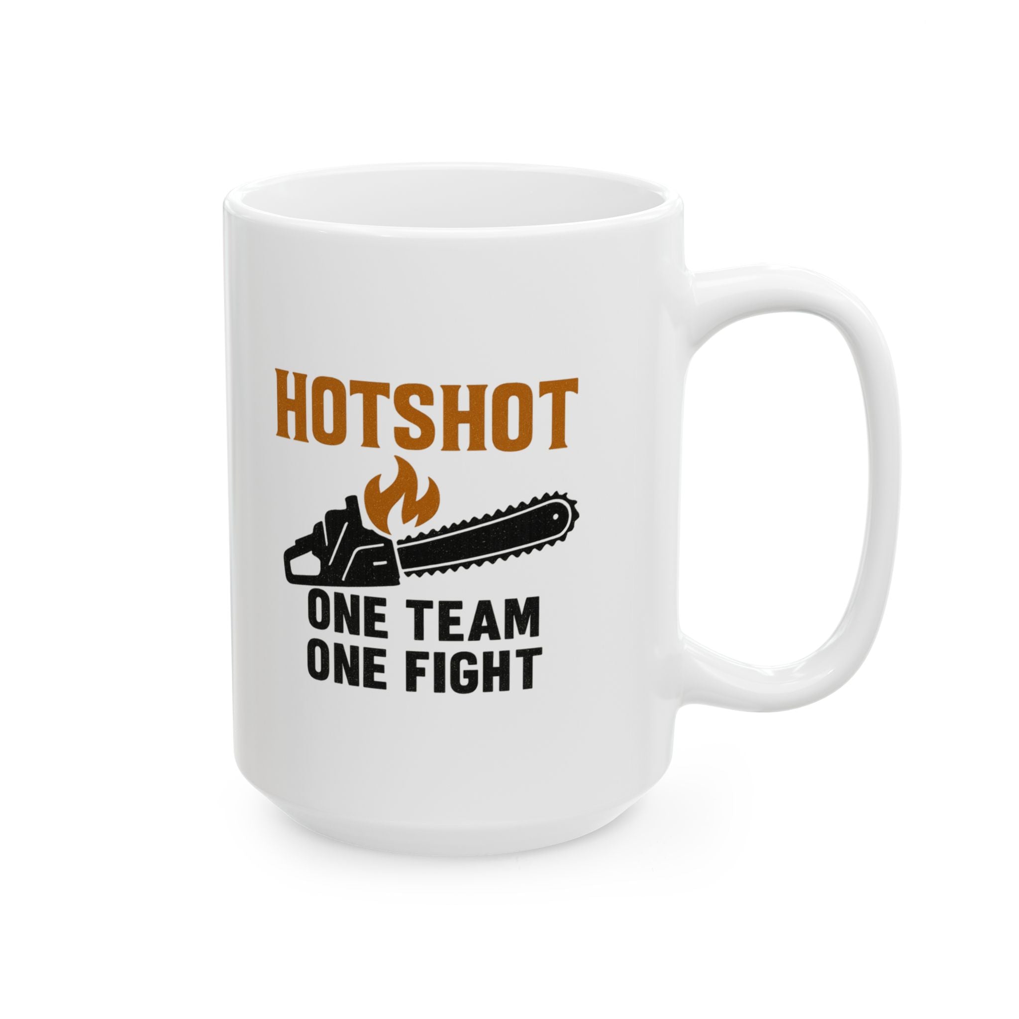 Wildland Firefighter Hotshot Crew One Team One Fight Coffee Mug | Unique Gift | Ceramic Mug