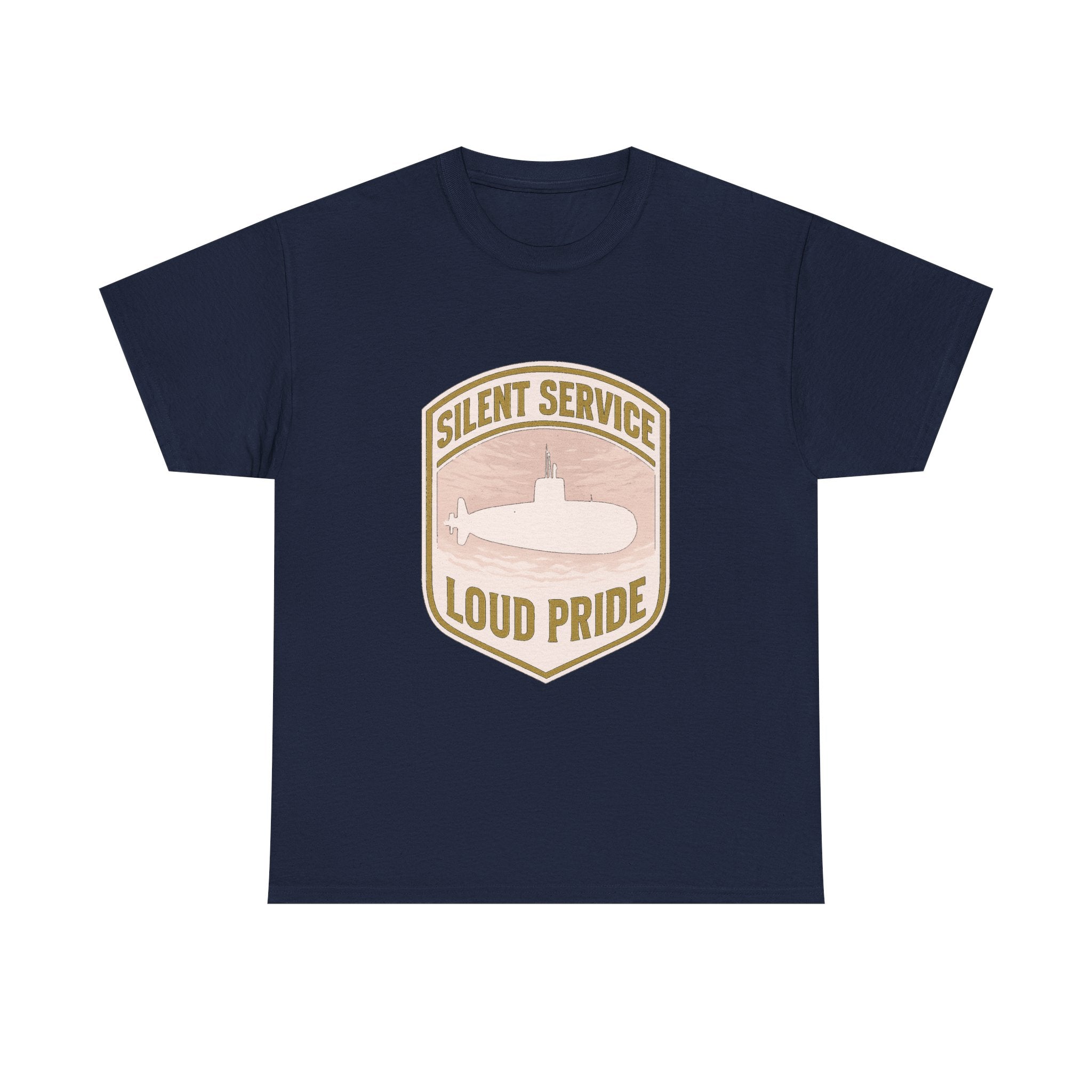 Submarine Veteran Silent Service Loud Pride T-Shirt