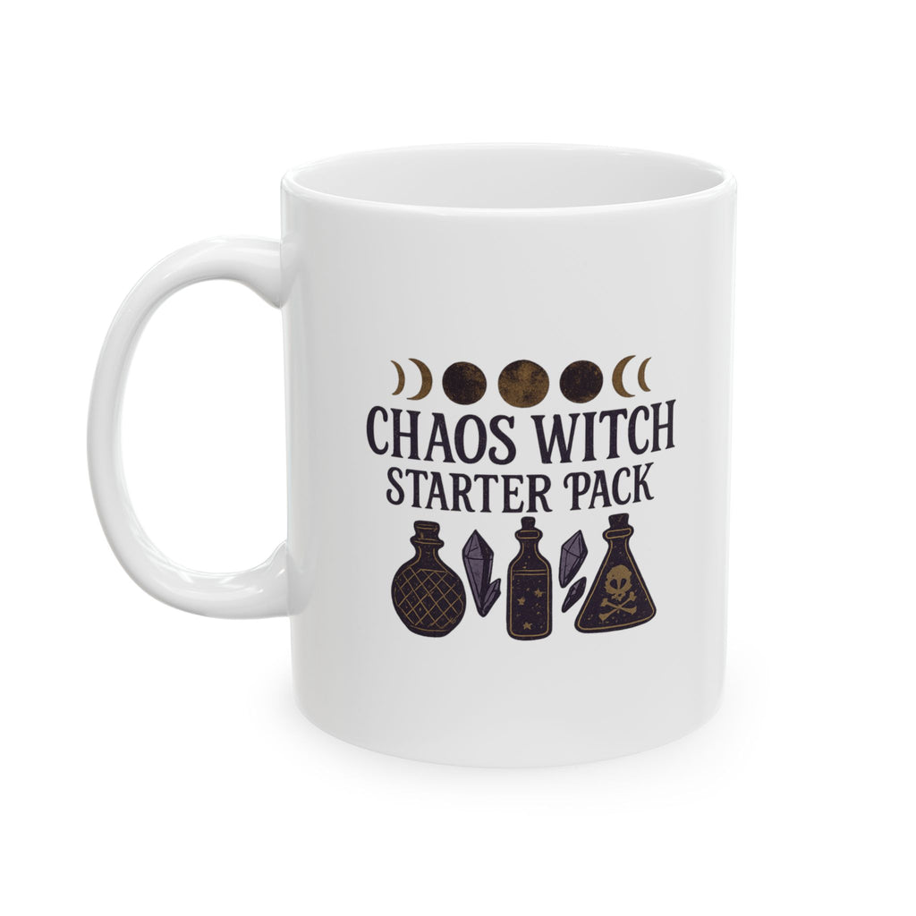 Chaos Witch Starter Pack Coffee Mug | Unique Gift | Ceramic Mug