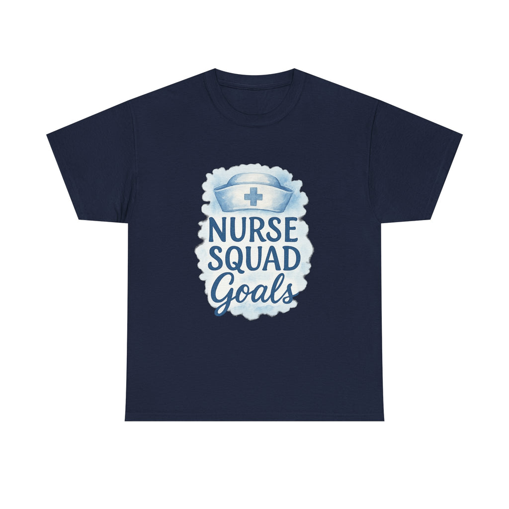 Nurse Squad Powered By Coffee T-Shirt | Nurse Team Humor | Graphic Tee