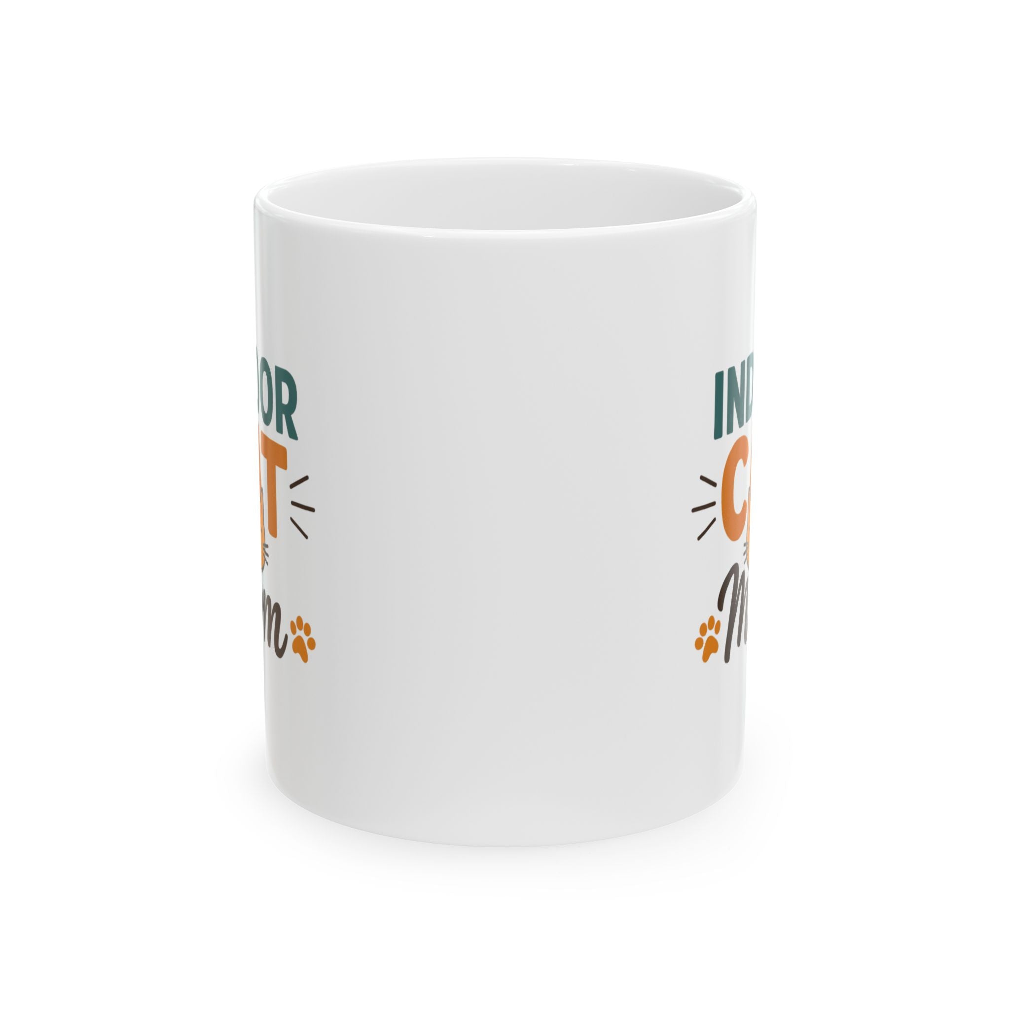 Indoor Cats Are The Best Cats Coffee Mug | Cat Lover Appreciation | Ceramic Mug