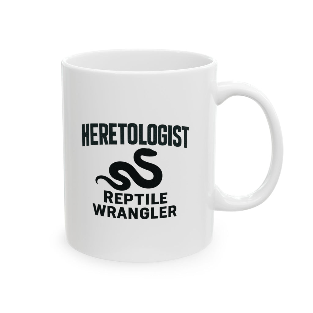 Herpetologist Reptile Wrangler Scientist Ceramic Mug