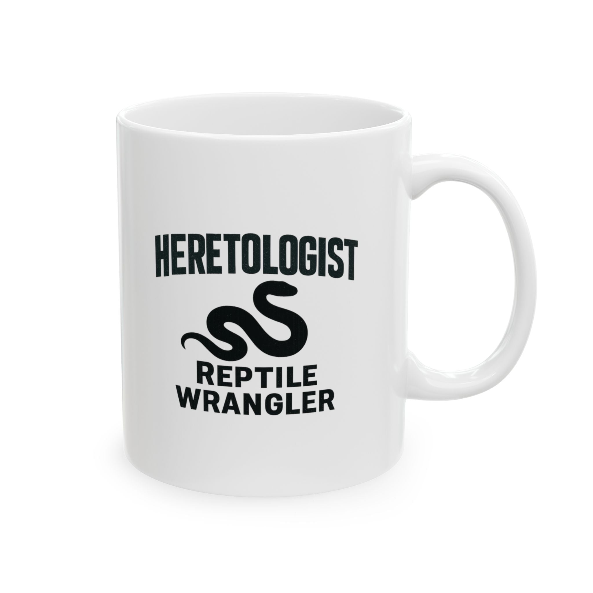 Herpetologist Reptile Wrangler Scientist Ceramic Mug