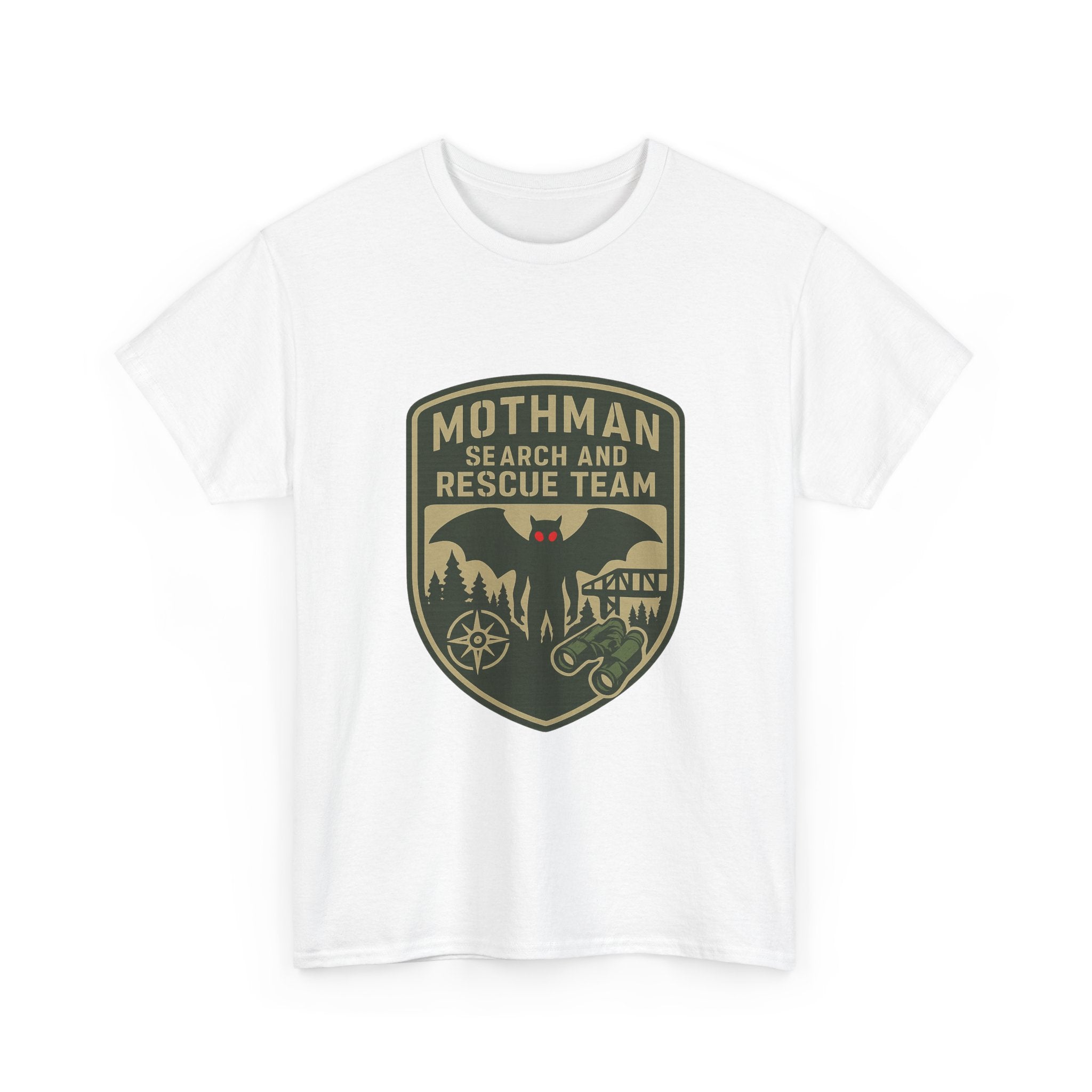 Mothman Search And Rescue Team T-Shirt | Unique Gift | Graphic Tee