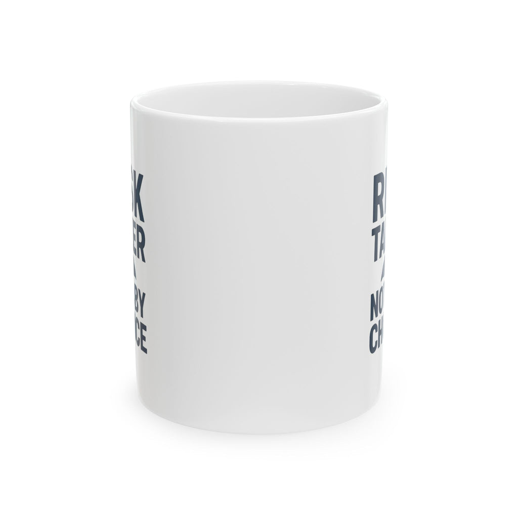 Insurance Agent Risk Taker Not By Choice Coffee Mug | Unique Gift | Ceramic Mug