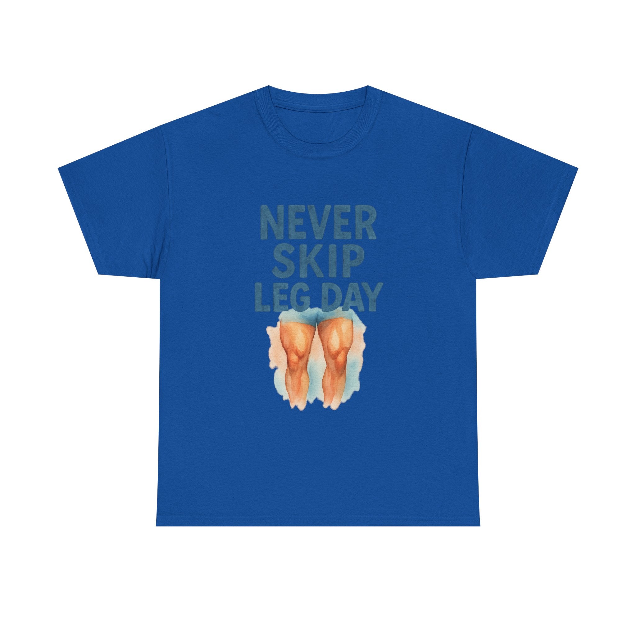 Leg Day Is The Best Day Said No One T-Shirt | Funny Gym Humor | Graphic Tee