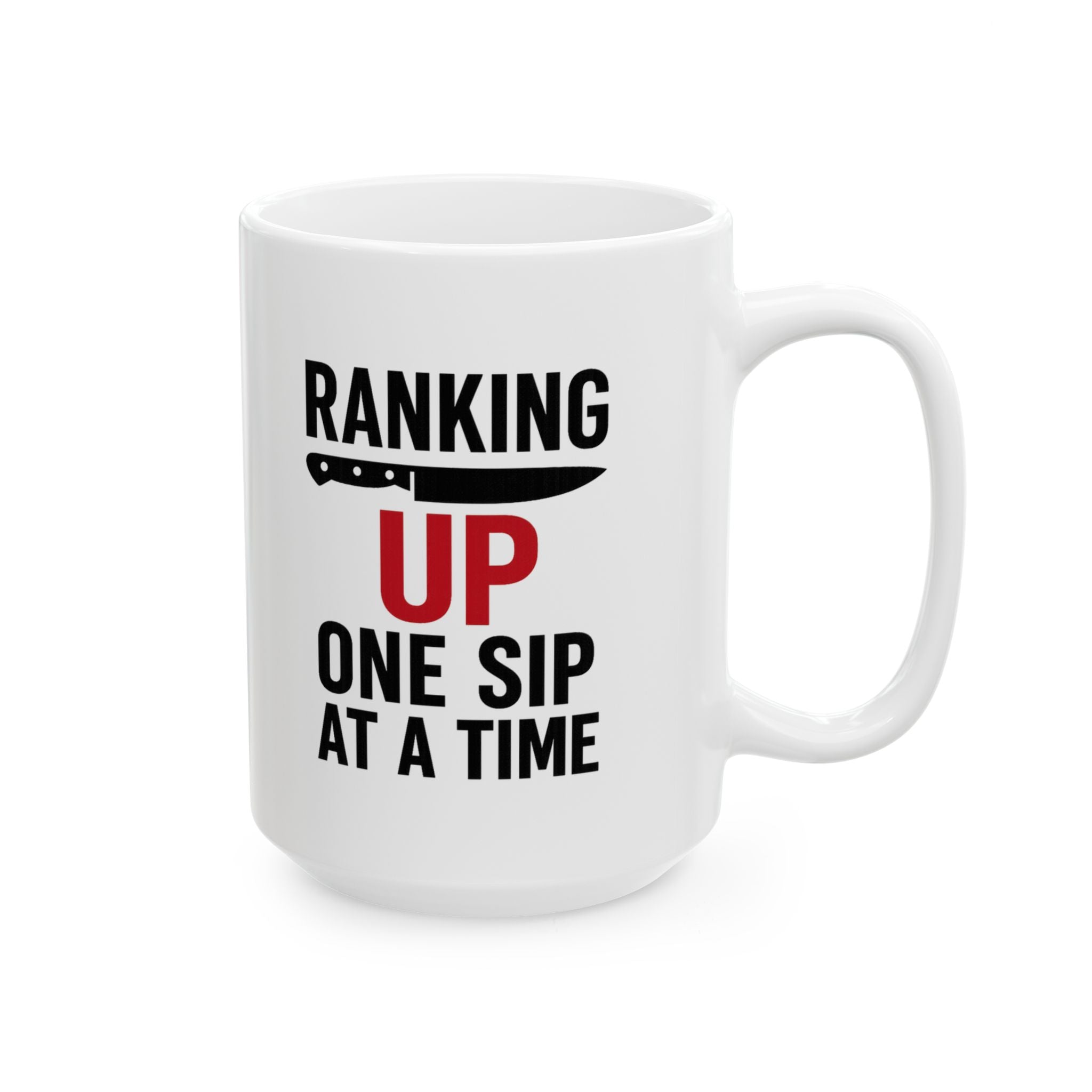 Sous Chef Ranking Up One Sip At A Time Coffee Mug | Chef Gift | Ceramic Mug