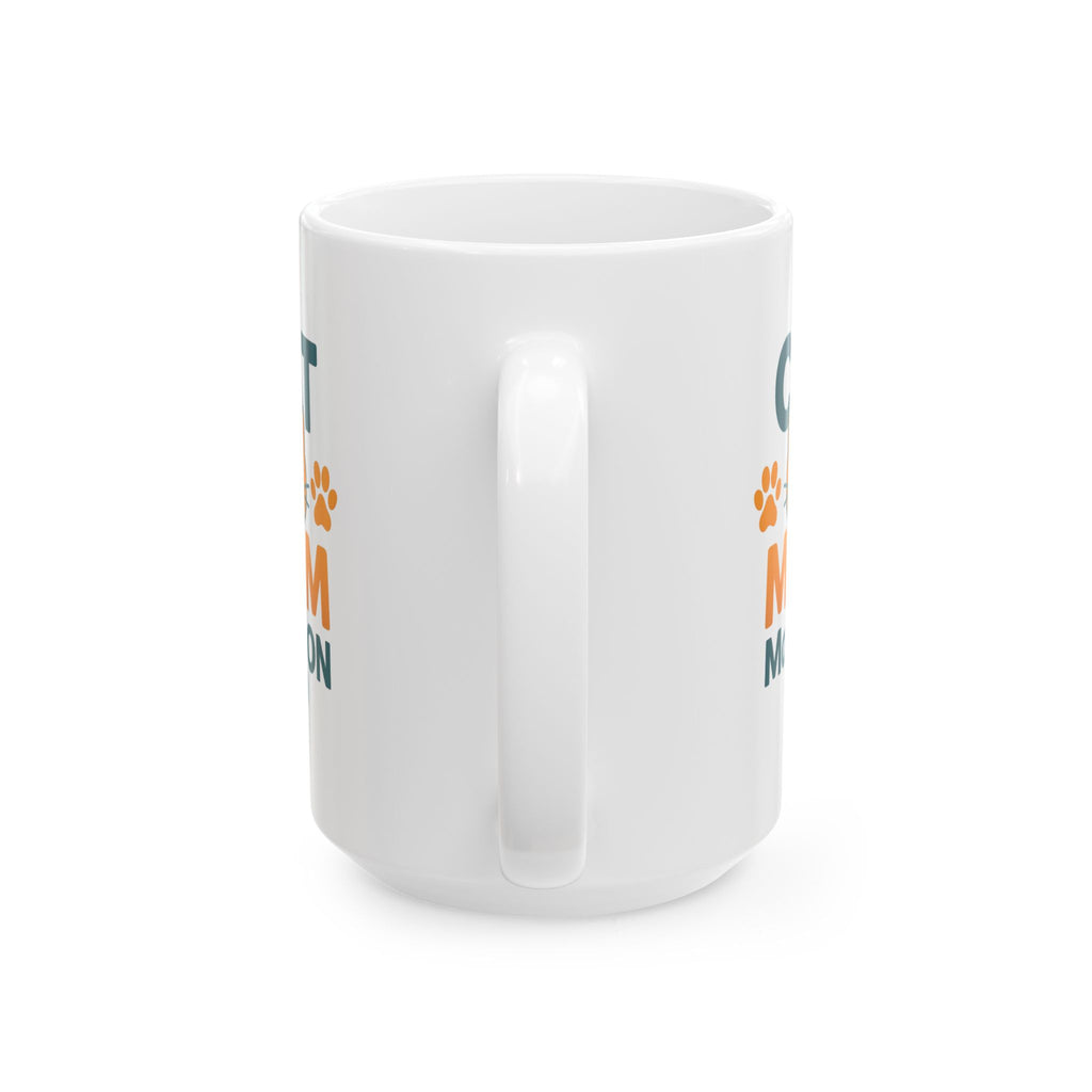 This Home Is Run By Cats Coffee Mug | Cat Mom Gift | Ceramic Mug