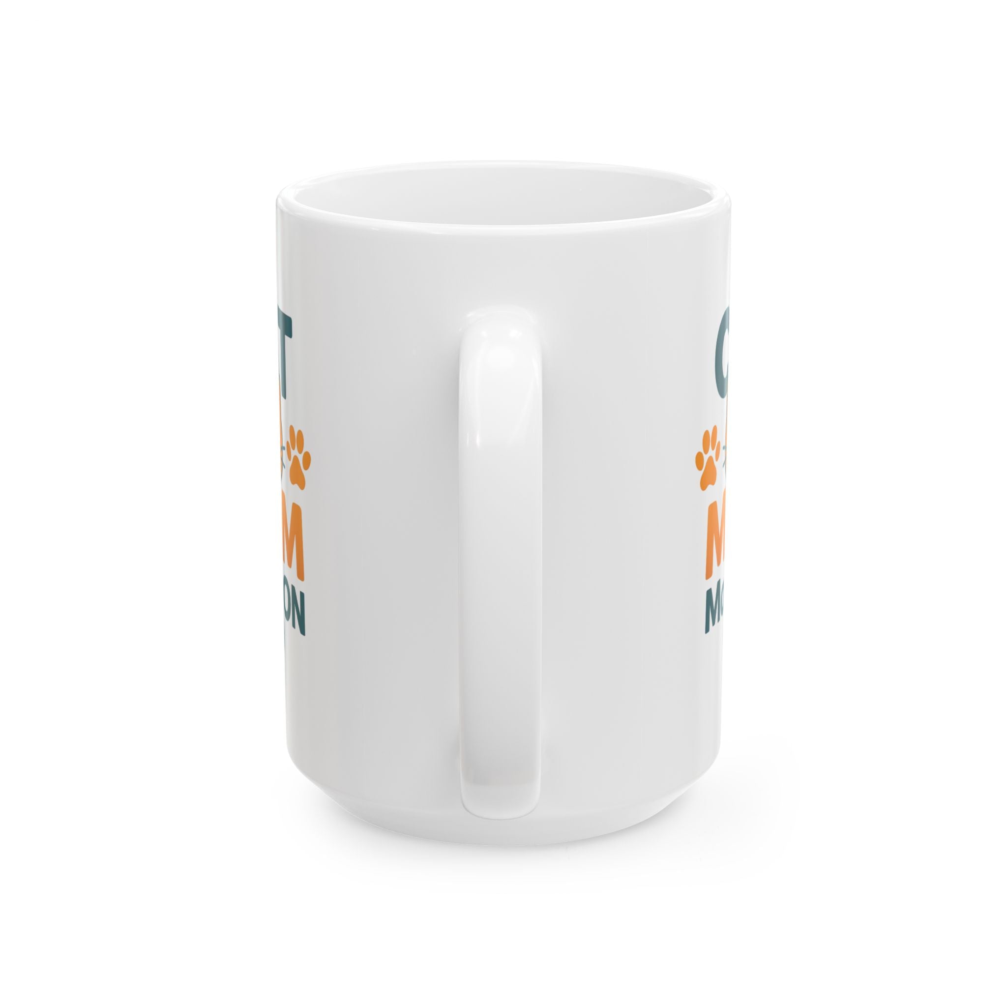 This Home Is Run By Cats Coffee Mug | Cat Mom Gift | Ceramic Mug
