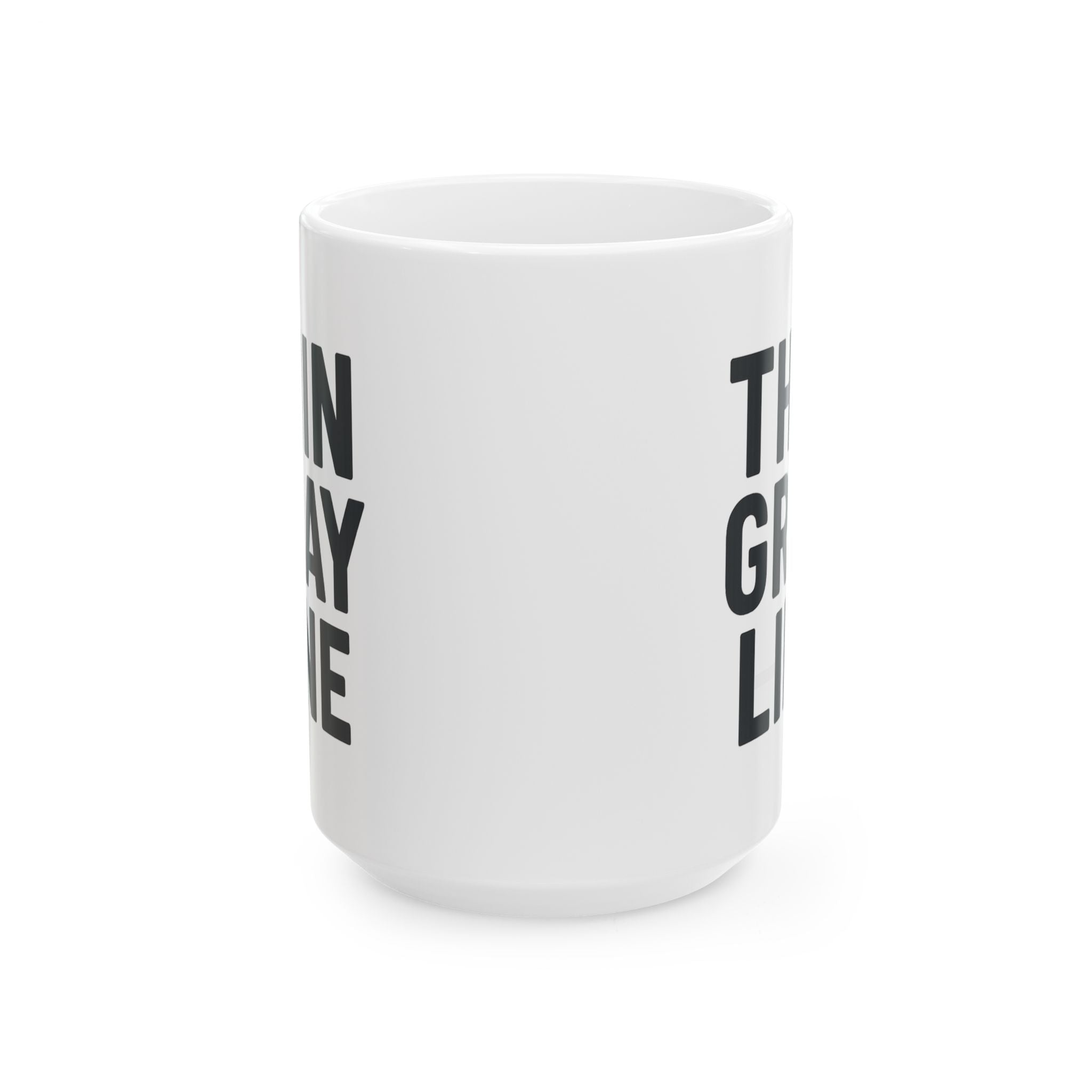Correctional Officer Thin Gray Line Never Off Duty Coffee Mug | Unique Gift | Ceramic Mug