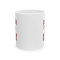 Marine Mom Semper Fi Heart On My Sleeve Coffee Mug | Gift for Mom | Ceramic Mug