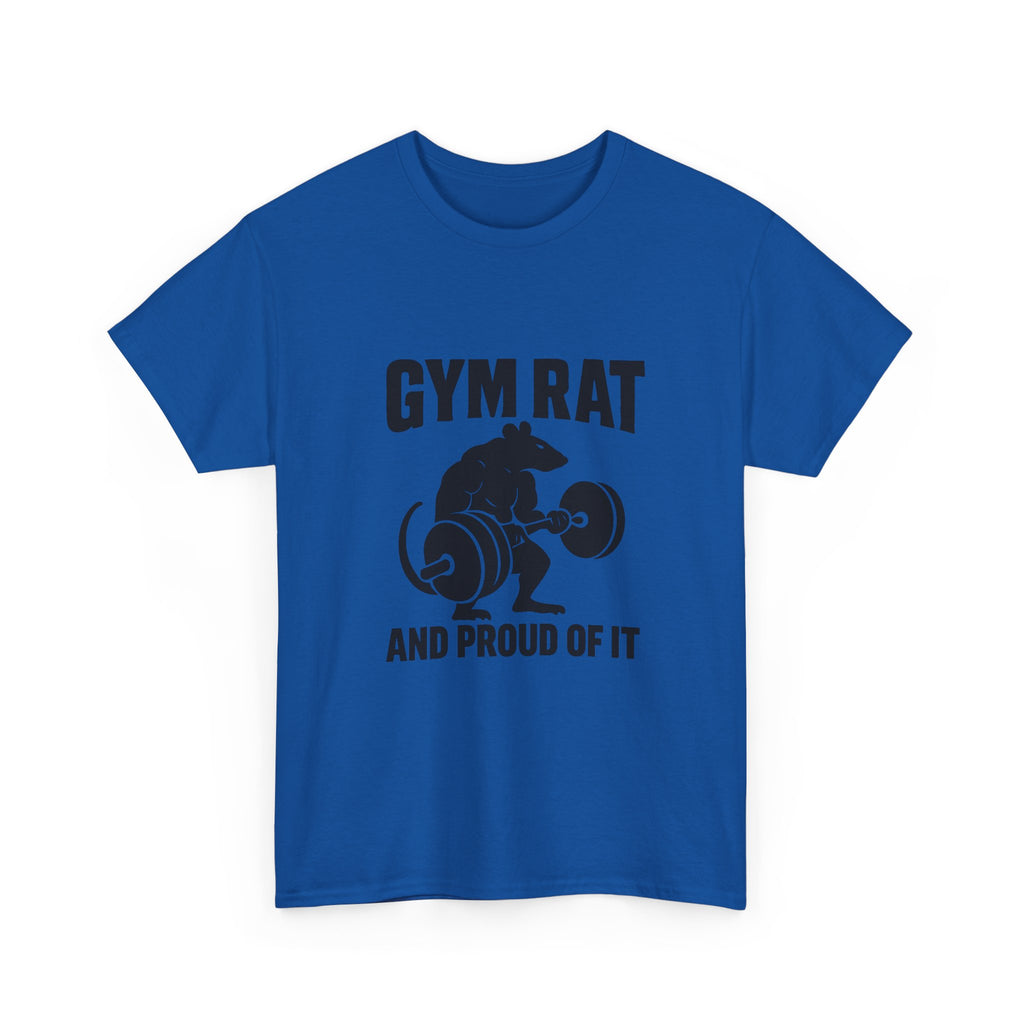 Gym Rat And Proud Of It Fitness T-Shirt | Unique Gift | Graphic Tee