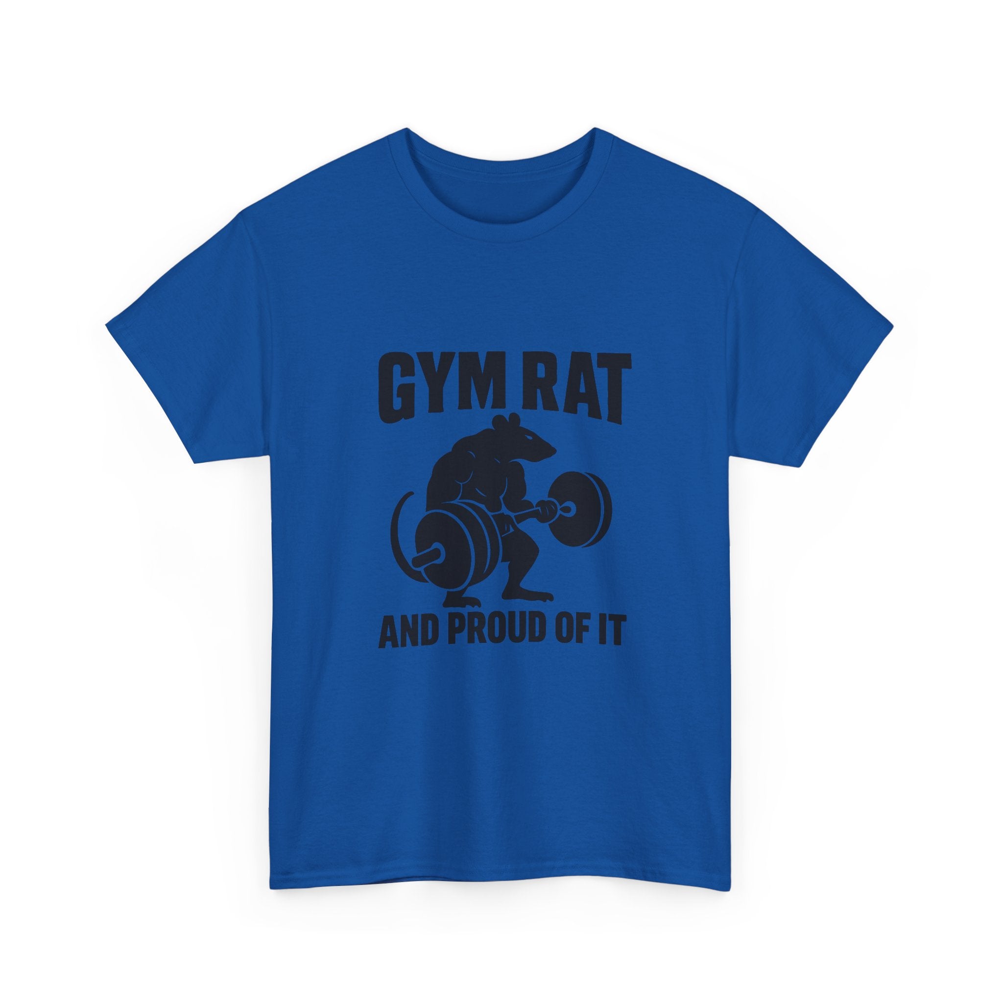 Gym Rat And Proud Of It Fitness T-Shirt | Unique Gift | Graphic Tee