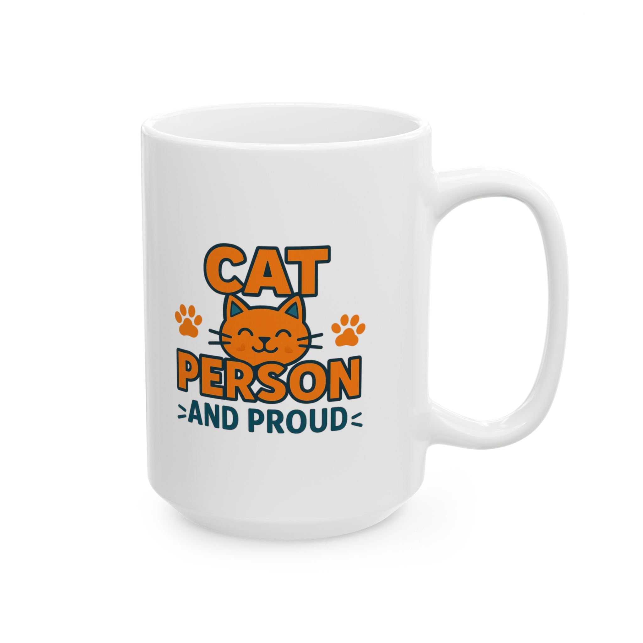 Confirmed Cat Person Since Birth Coffee Mug | Cat Appreciation Gift | Ceramic Mug