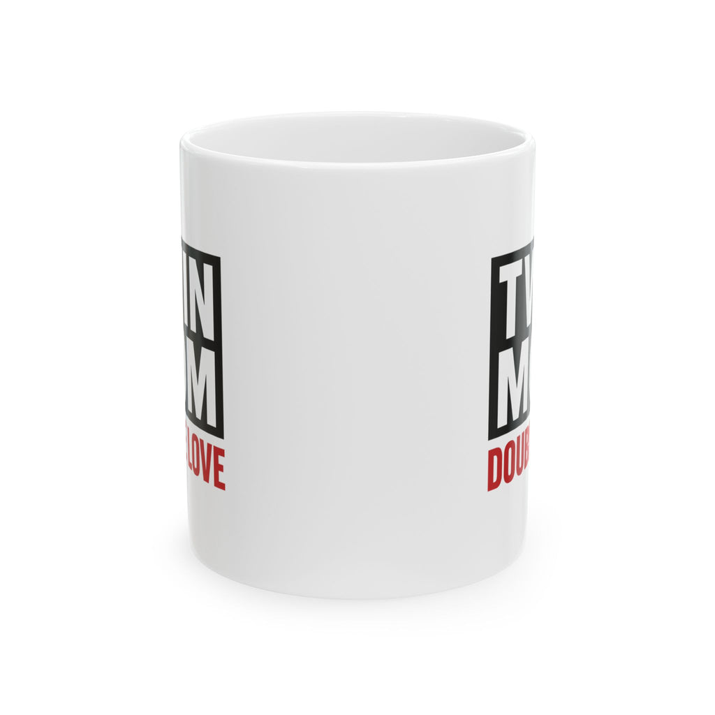 Blessed With Twins Twin Mom Life Coffee Mug | Twin Mom Appreciation | Ceramic Mug