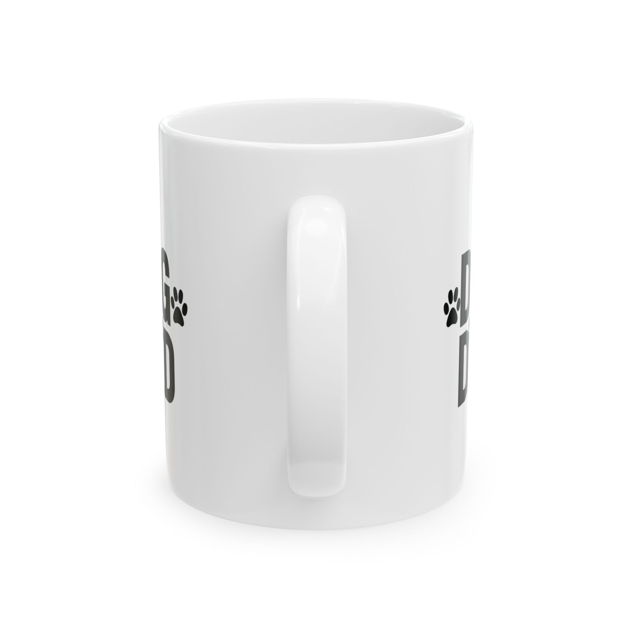 Dog Dad Paw Print Coffee Mug | Dog Lover Gift | Ceramic Mug