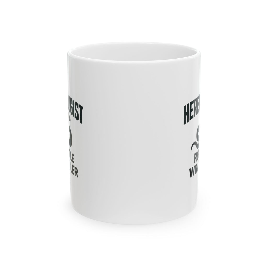 Herpetologist Reptile Wrangler Scientist Ceramic Mug