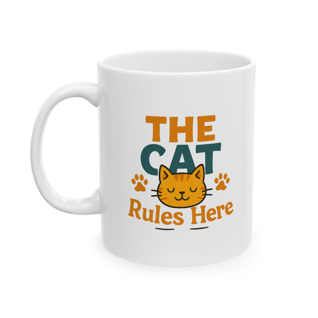 Cat Owner Or Cat Employee Unclear Coffee Mug | Funny Pet Gift | Ceramic Mug