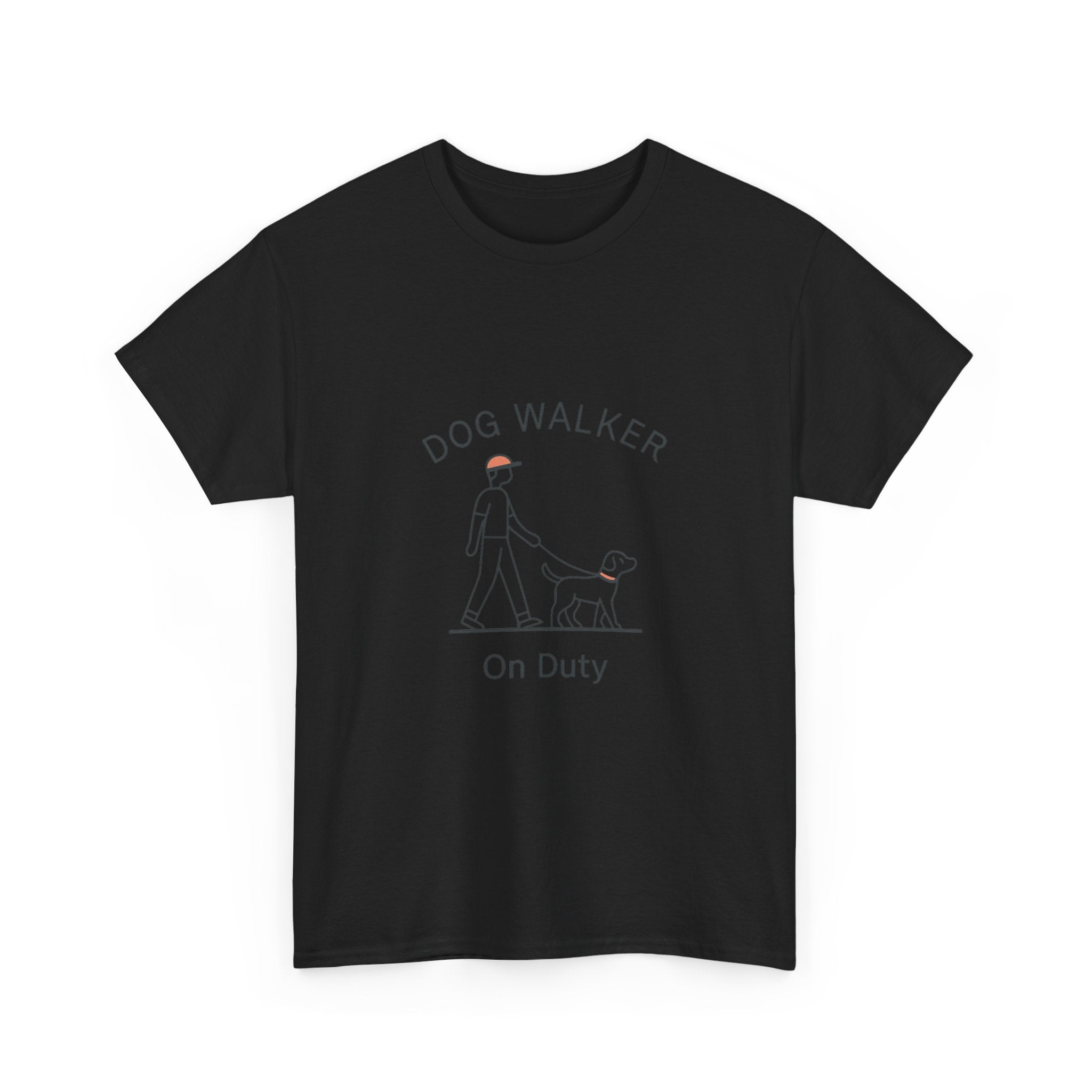 My Dog Walks Me T-Shirt | Funny Dog Owner Humor | Graphic Tee