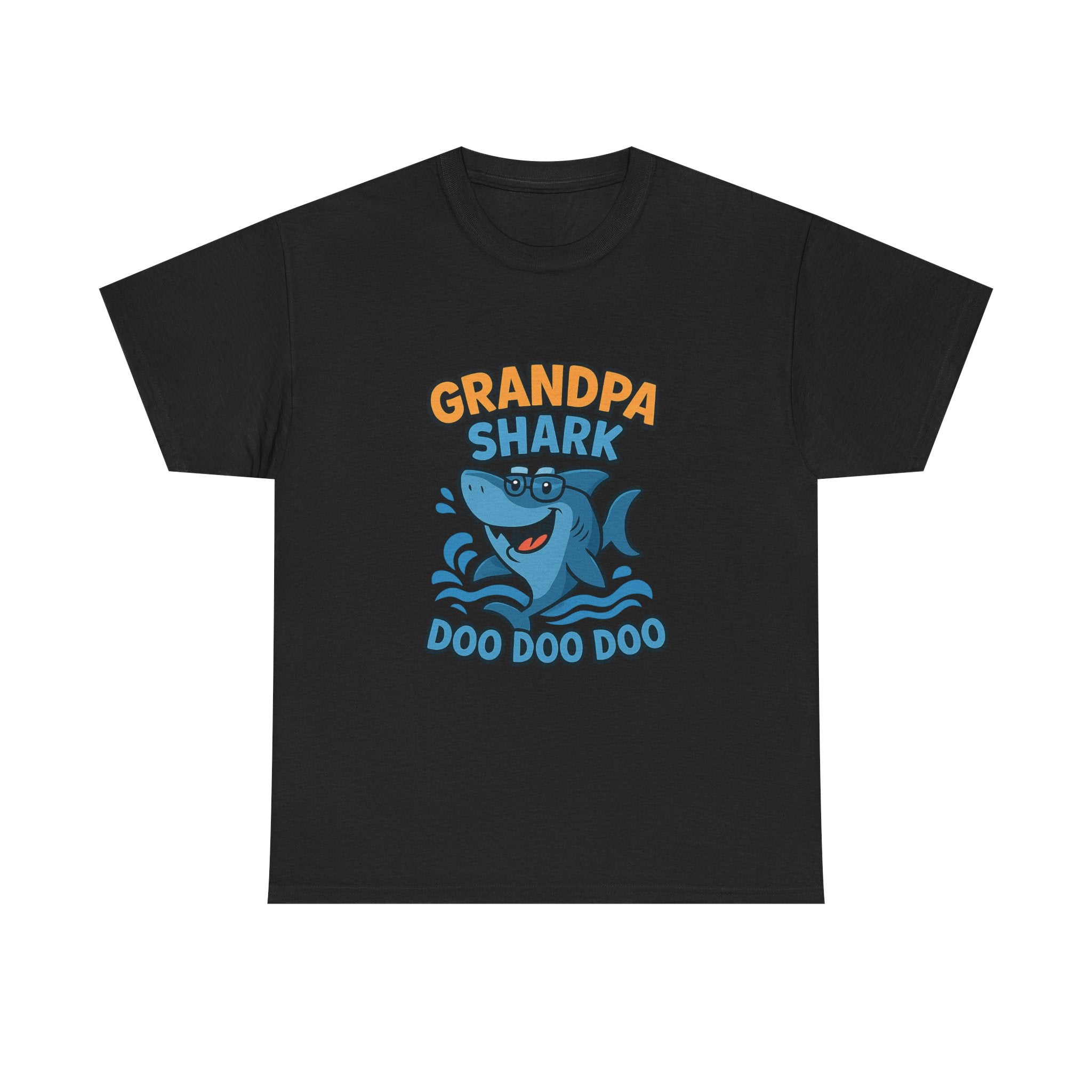 Grandpa Shark Doo Doo Family T-Shirt | Gift for Grandpa | Graphic Tee