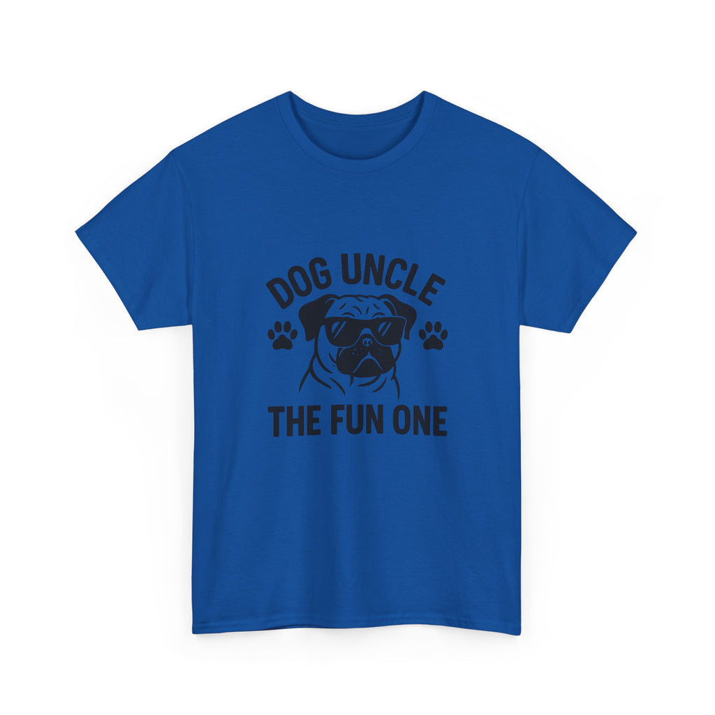 Dog Uncle The Fun One T-Shirt | Dog Lover Gift | Graphic Tee