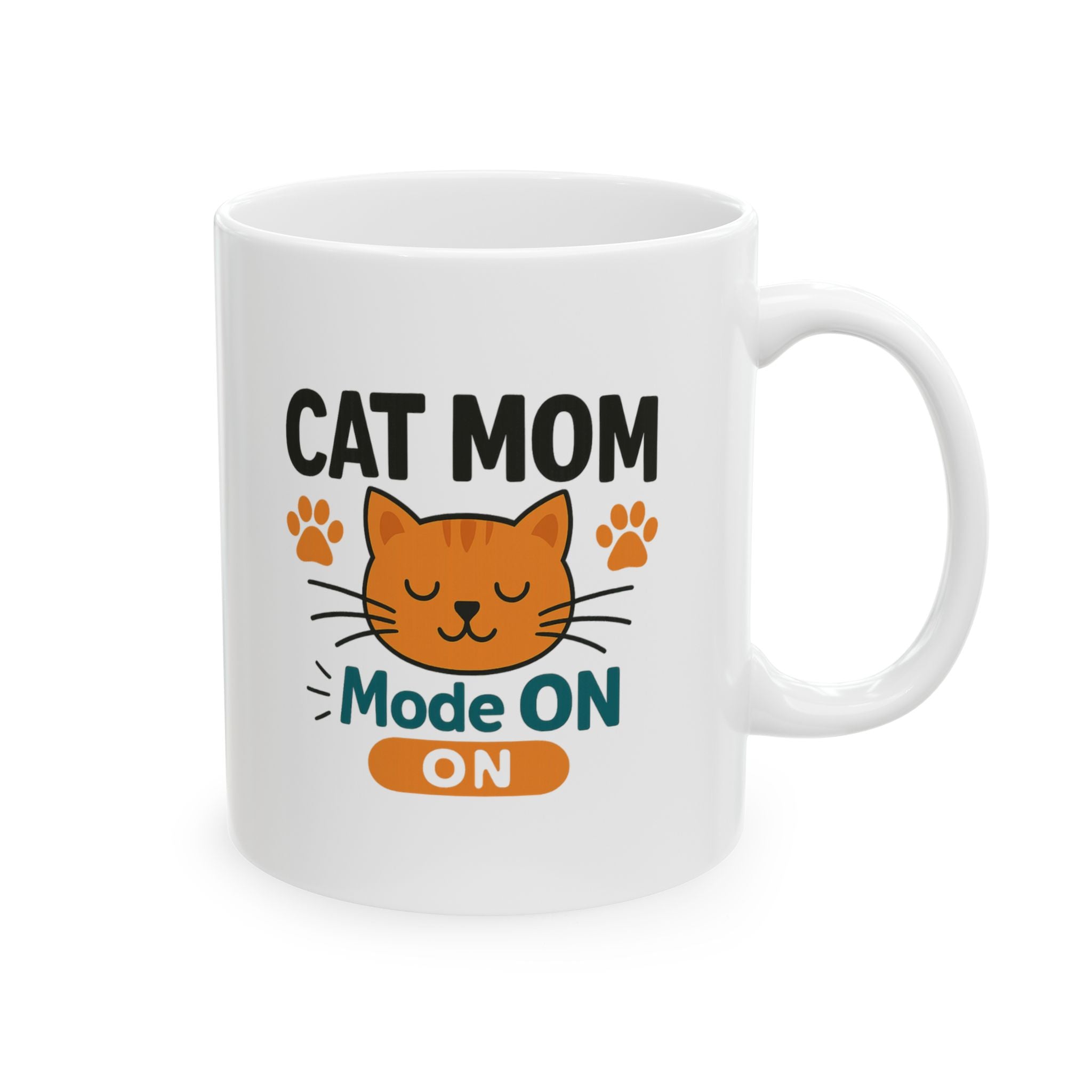 My Cat Is My Therapist Coffee Mug | Funny Cat Mom Gift | Ceramic Mug