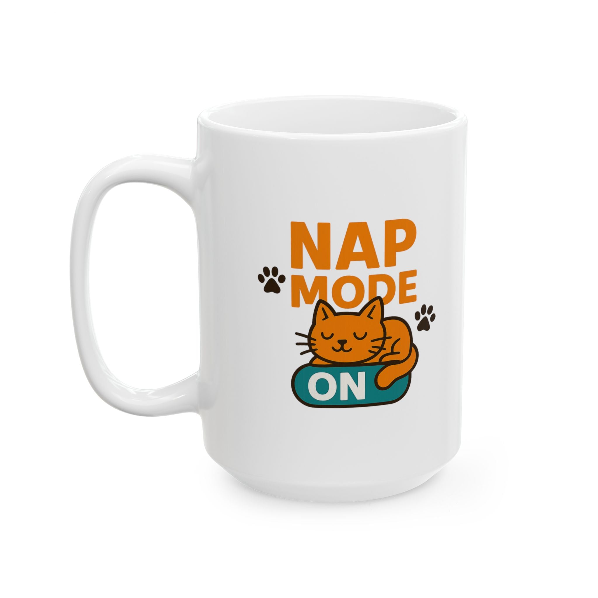 Currently Unavailable Cat Is Napping Coffee Mug | Funny Pet Humor | Ceramic Mug