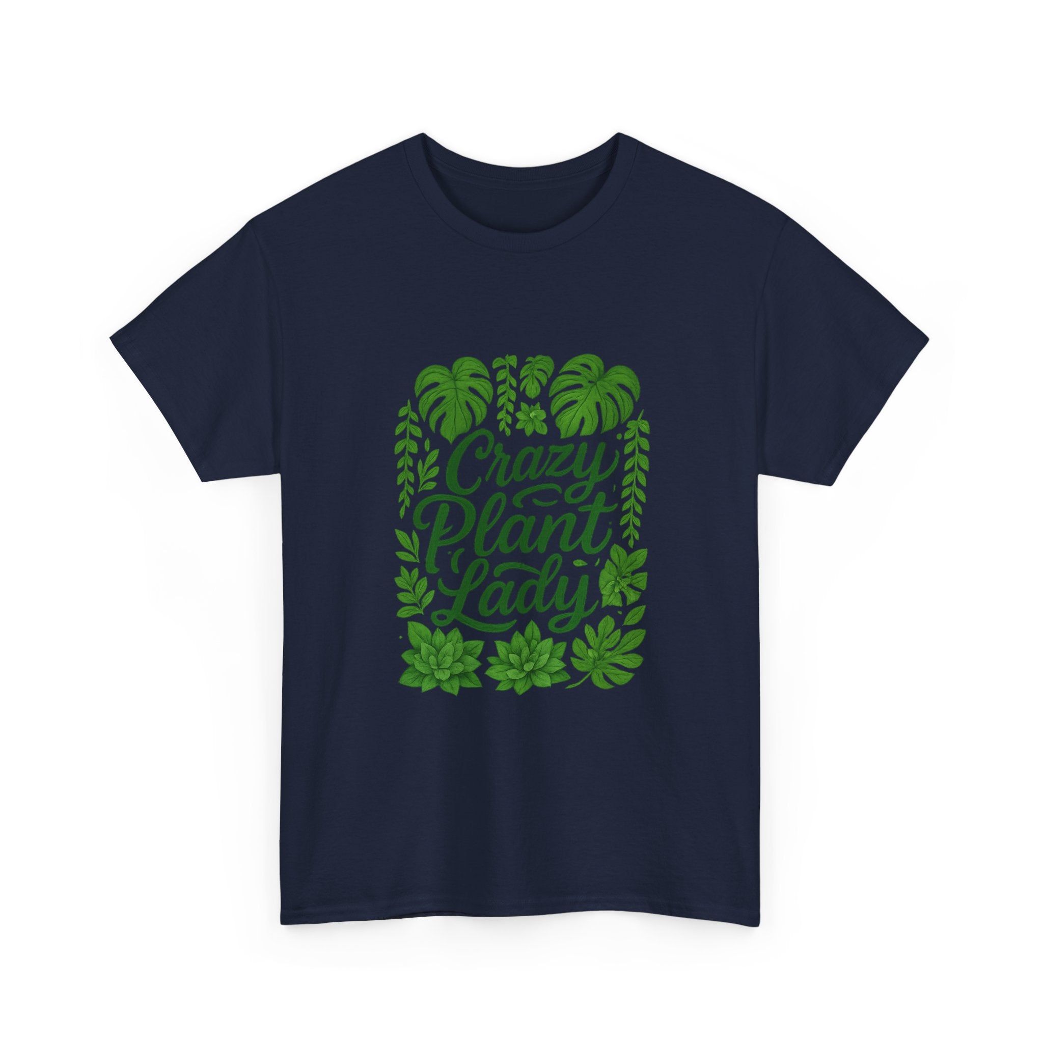Crazy Plant Lady Gardener T-Shirt | Gardener Gift | Graphic Tee